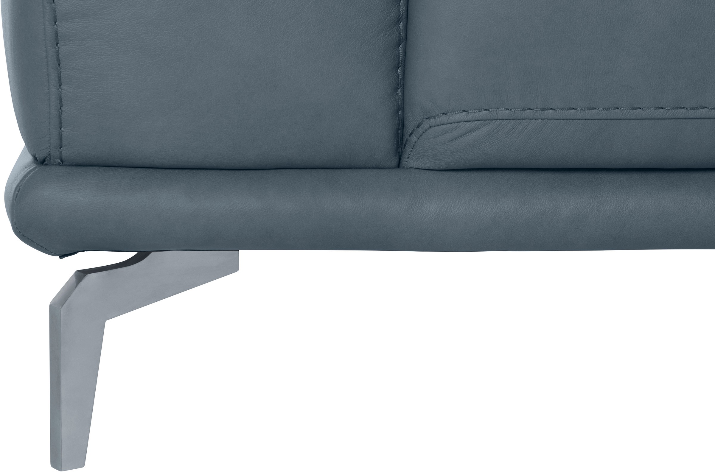 W.SCHILLIG 2,5-Sitzer »montanaa«, mit Metallfüßen in Silber matt, Breite 232 cm