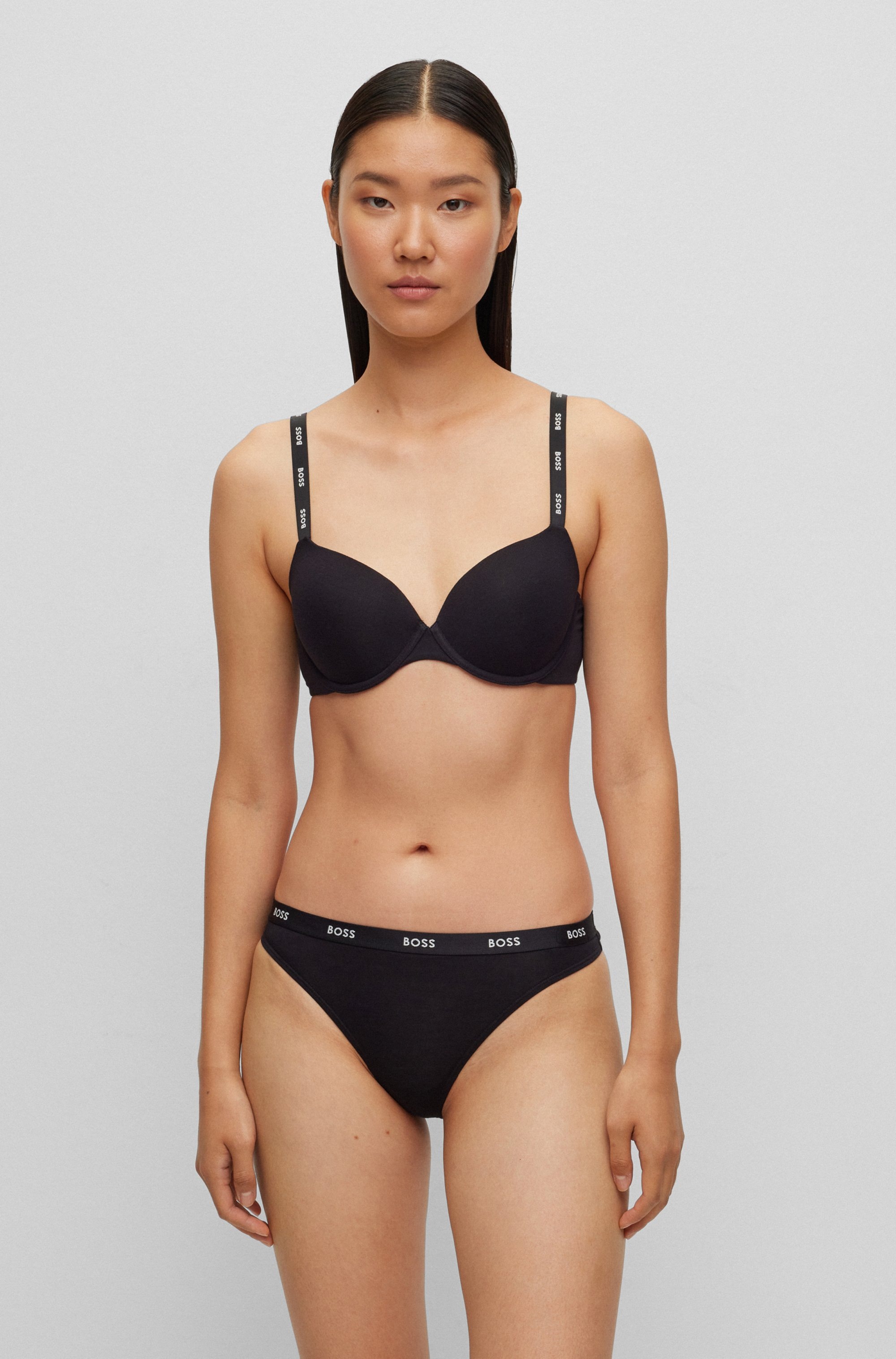 BOSS String »THONG CI«, mit BOSS Logoschriftzug auf dem Bund
