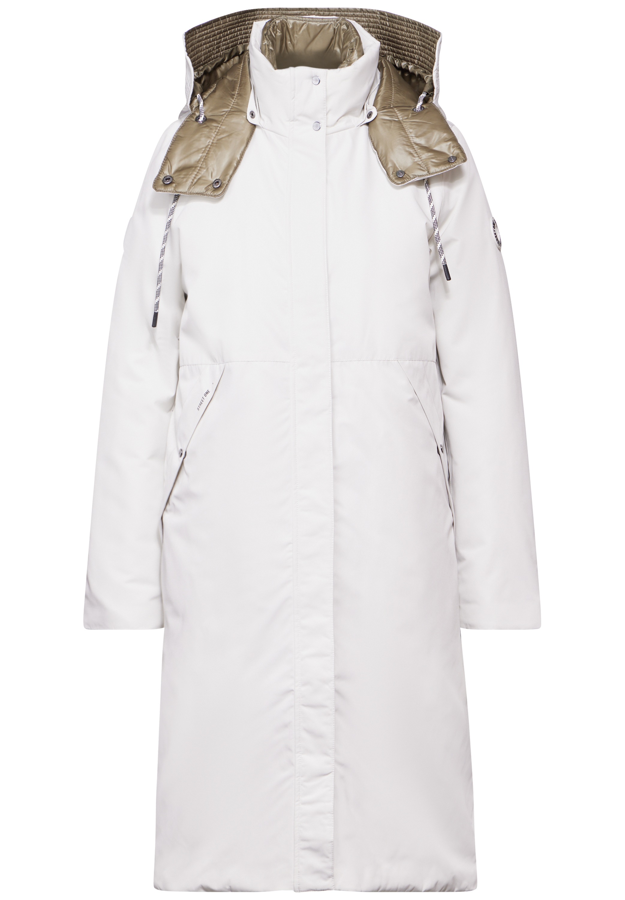STREET ONE Parka, mit Kapuze, in 2-in-1-Optik