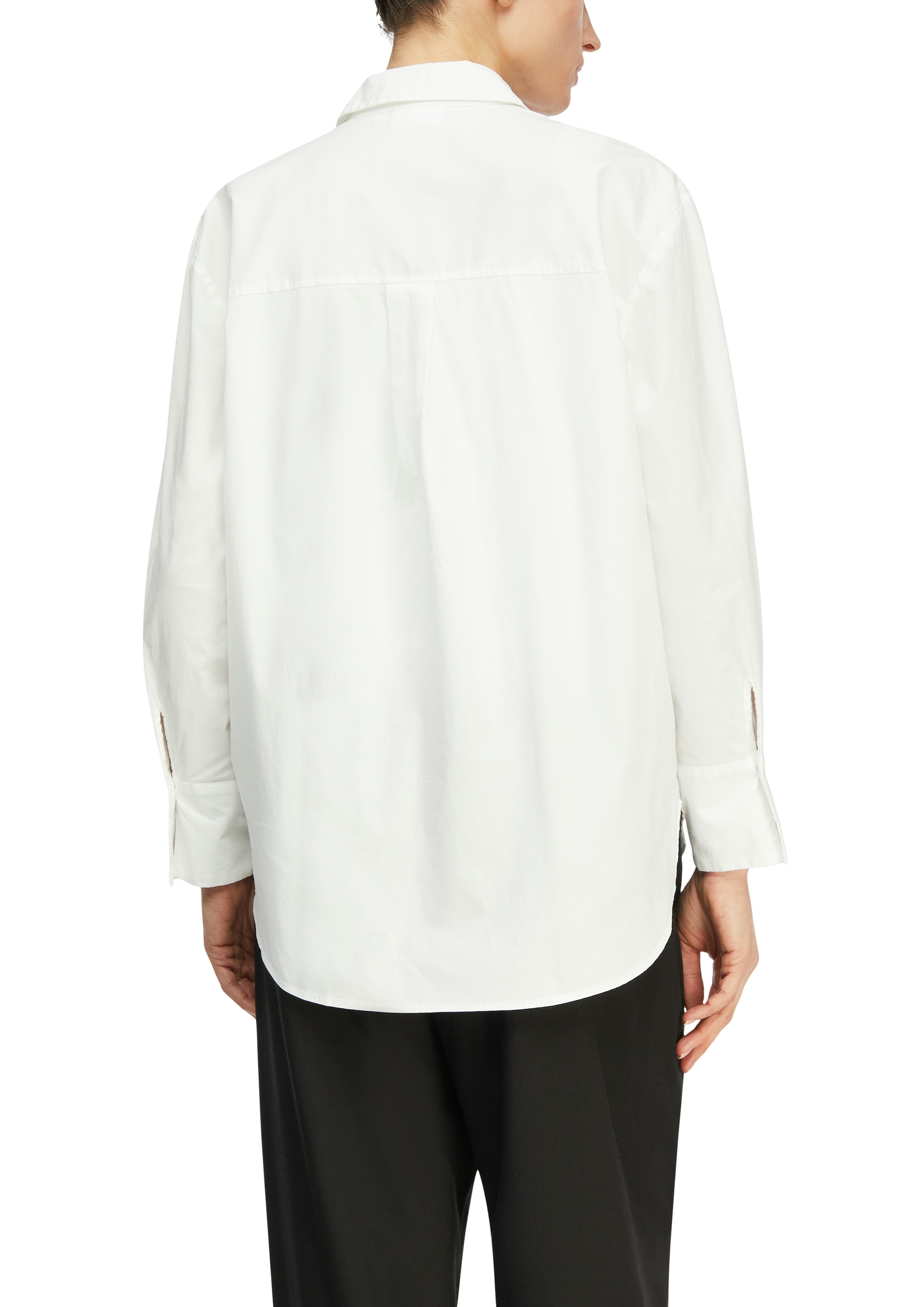 Comma Langarmbluse mit Stretch