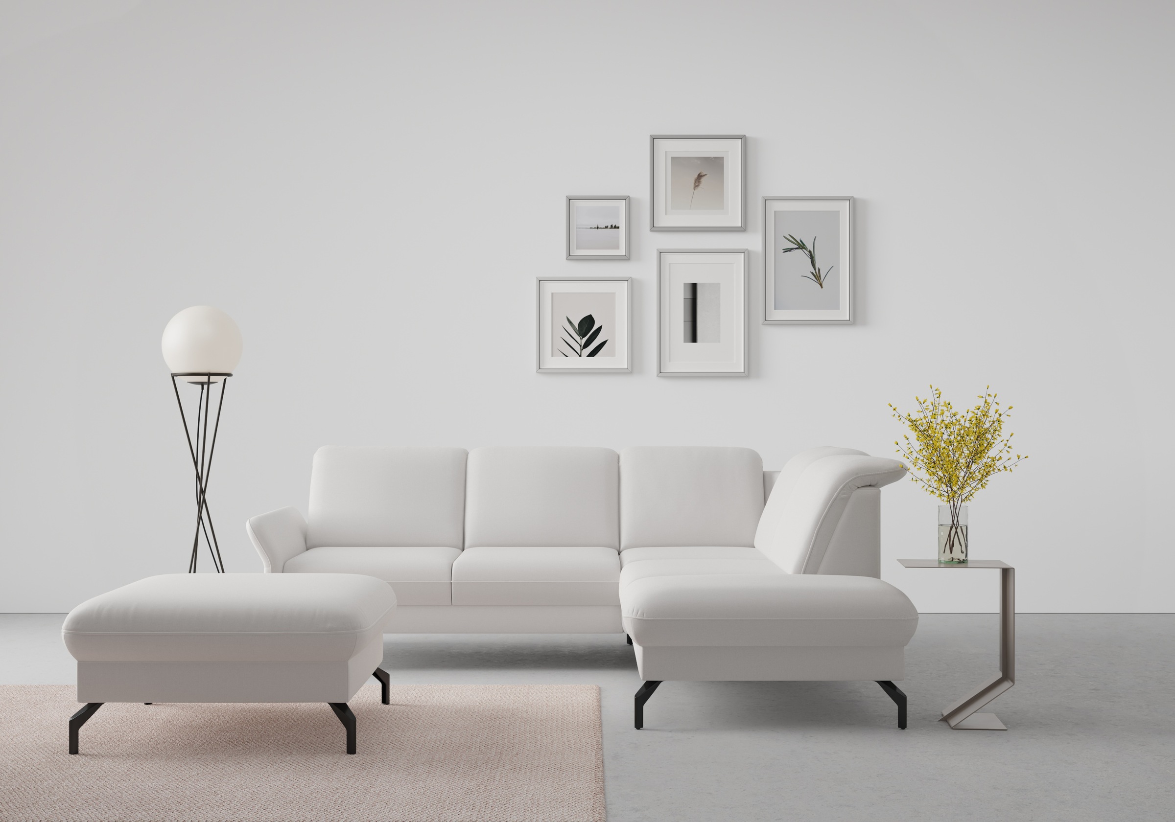 sit&more Ecksofa Fashion L-Form, wahlweise mit Kopfteilverstellung und Vorz günstig online kaufen