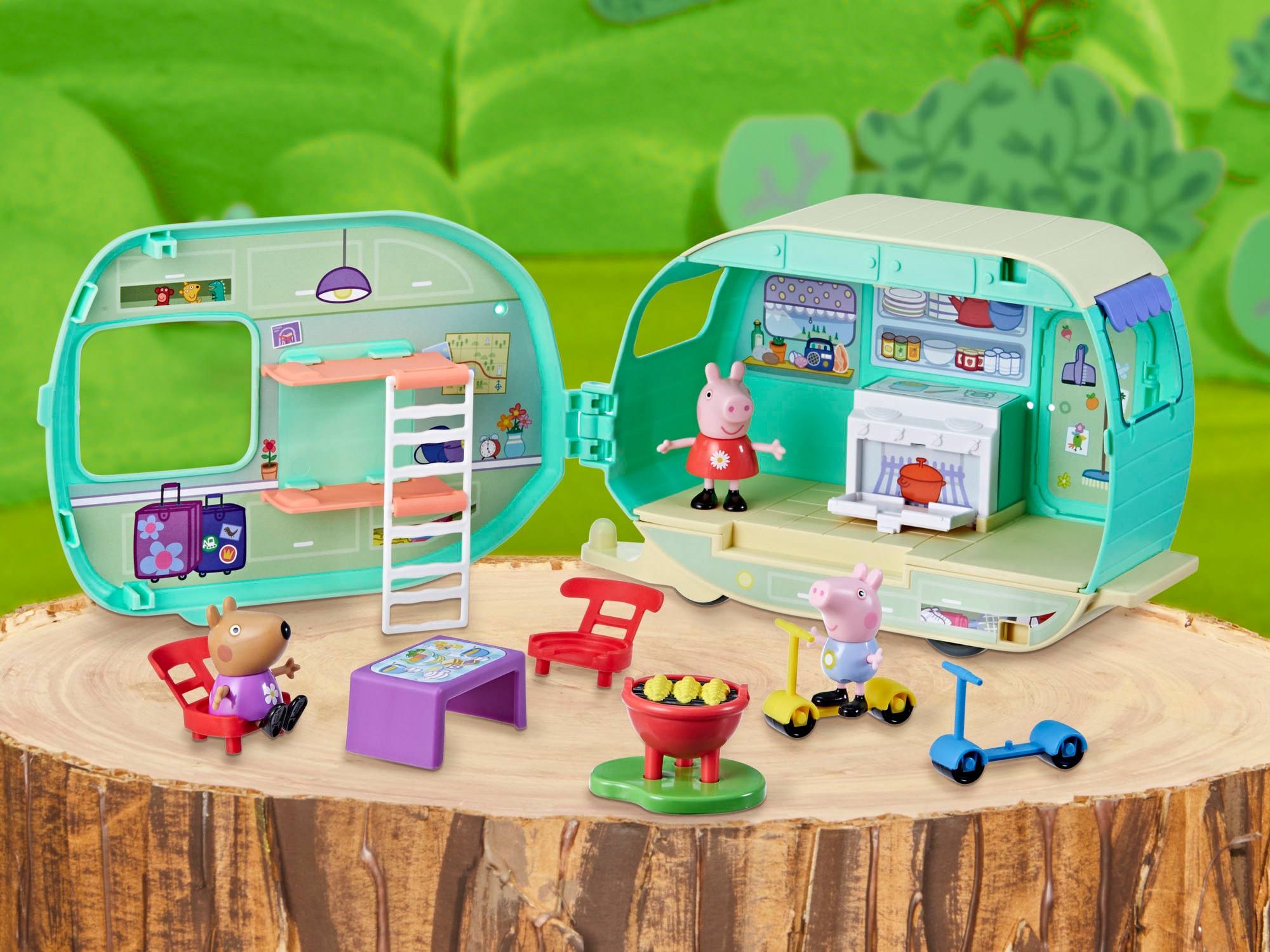 Hasbro Spielwelt »Peppa Pig, Peppas Wohnanhänger«