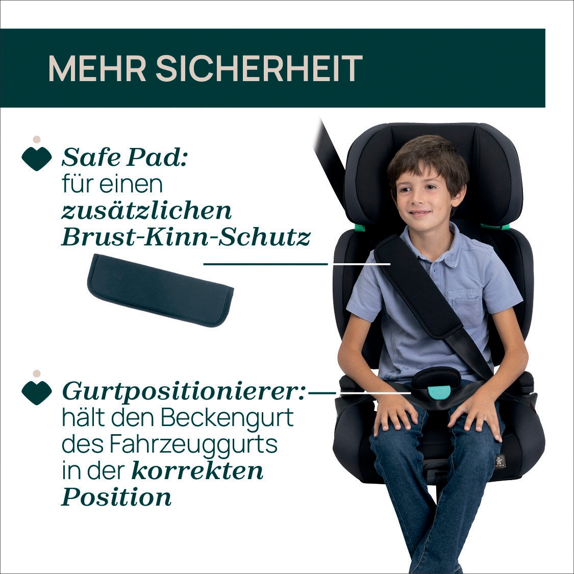 Chicco Autokindersitz »Quizy i-Size«, (100-150 cm)