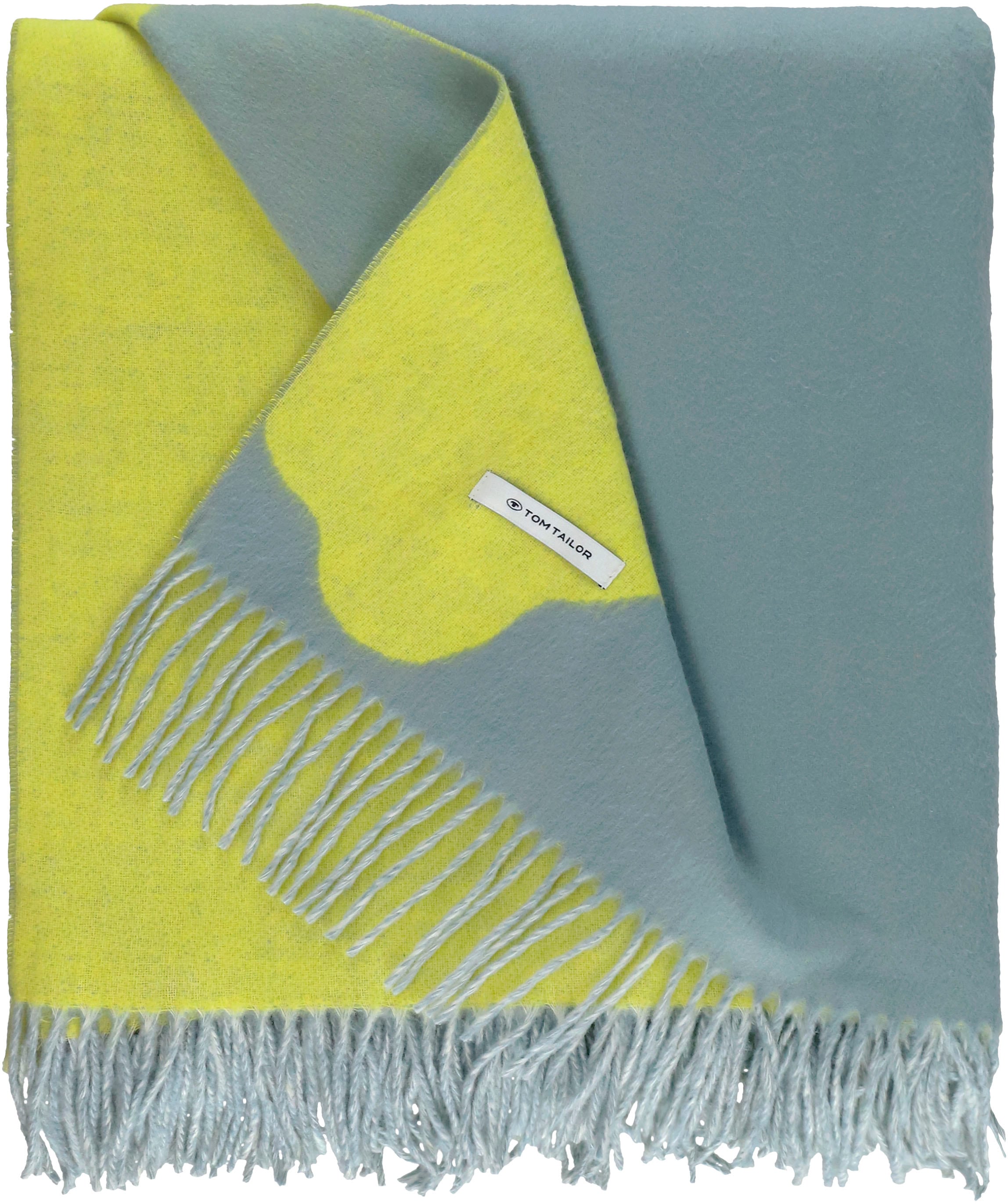 TOM TAILOR HOME Plaid »Lemon-Rain Bings«, Künstlerkollektion