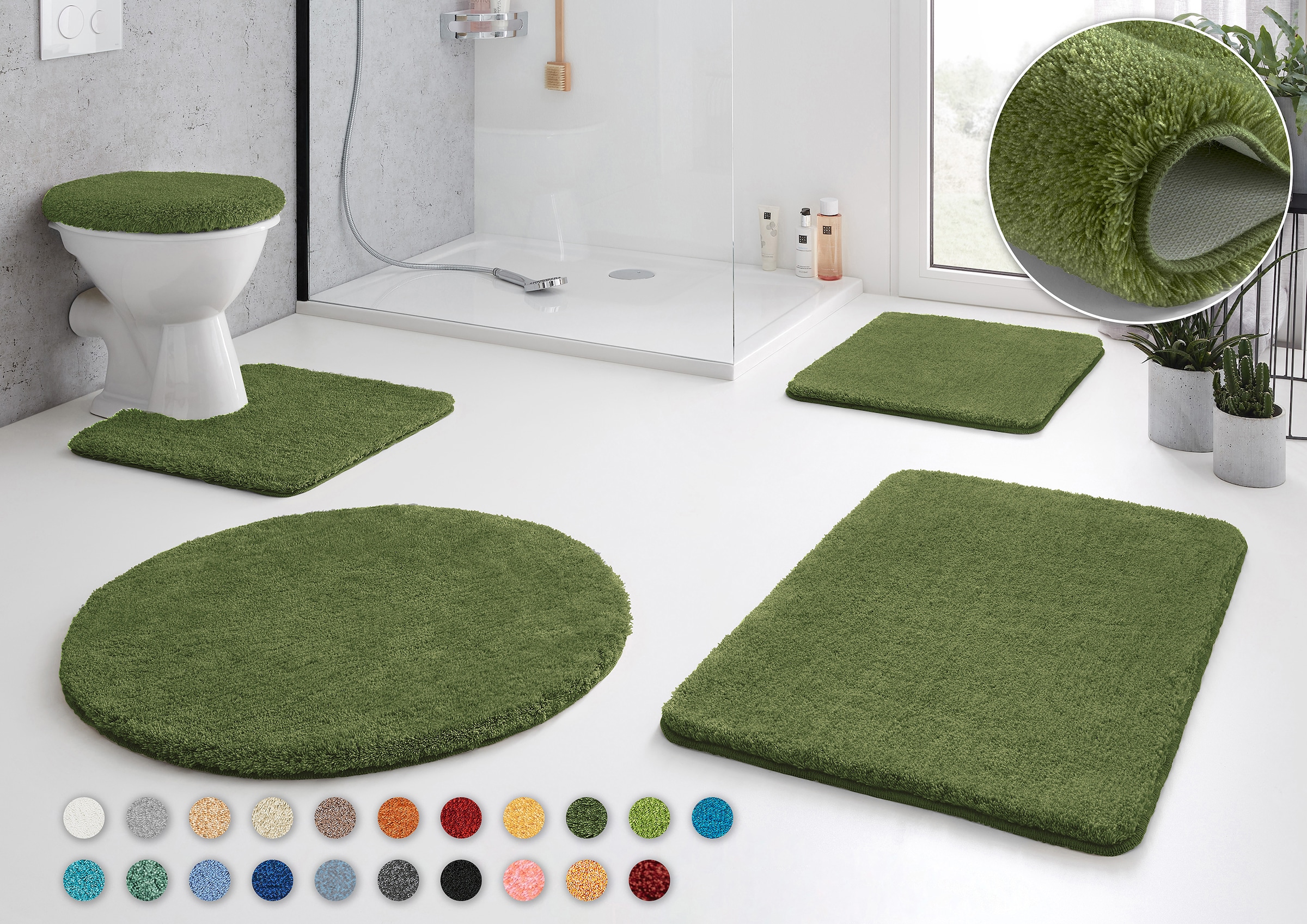 Kleine Wolke Badematte »RELAX«, rutschhemmend beschichtet, fußbodenheizungs günstig online kaufen