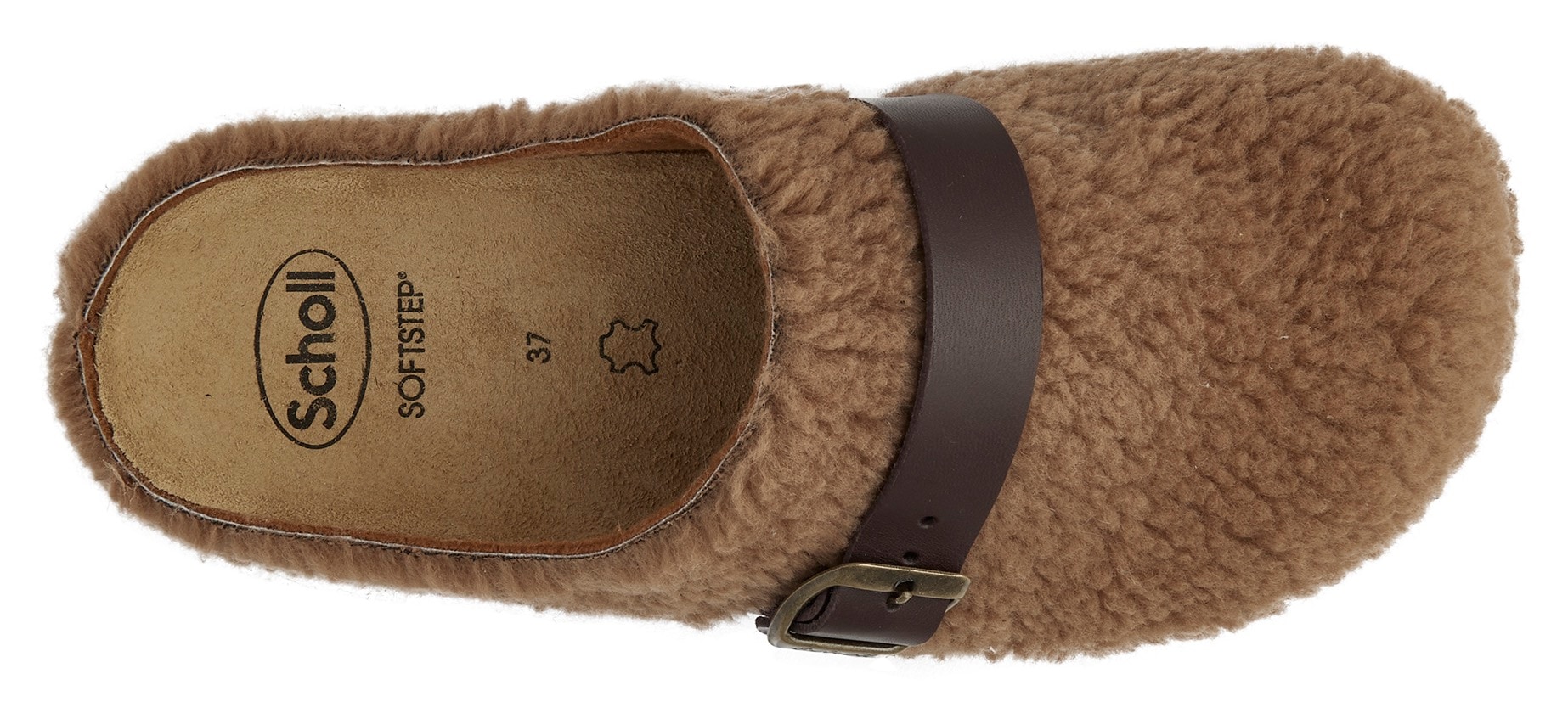 Scholl Pantoffel »CHARLOTTE«, in kuscheliger Optik