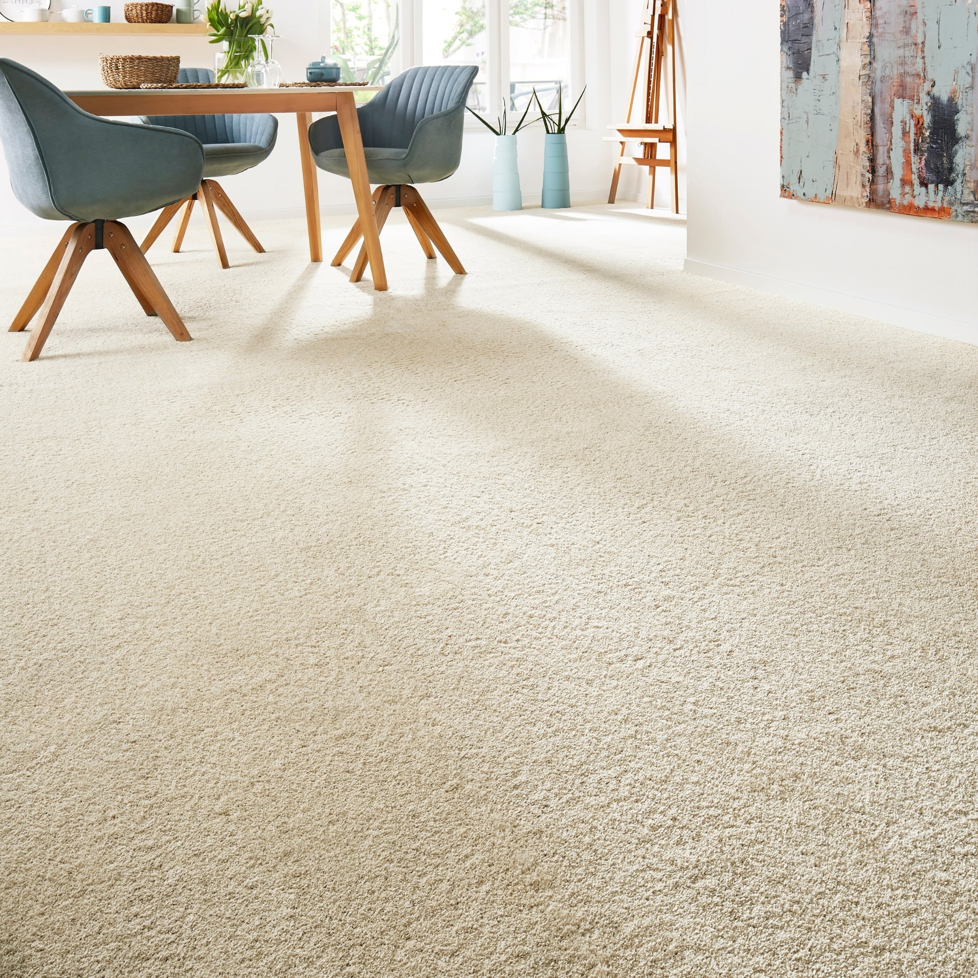 Andiamo Teppichboden »Softness, Velours, Made in Belgium«, rechteckig, 17 m günstig online kaufen
