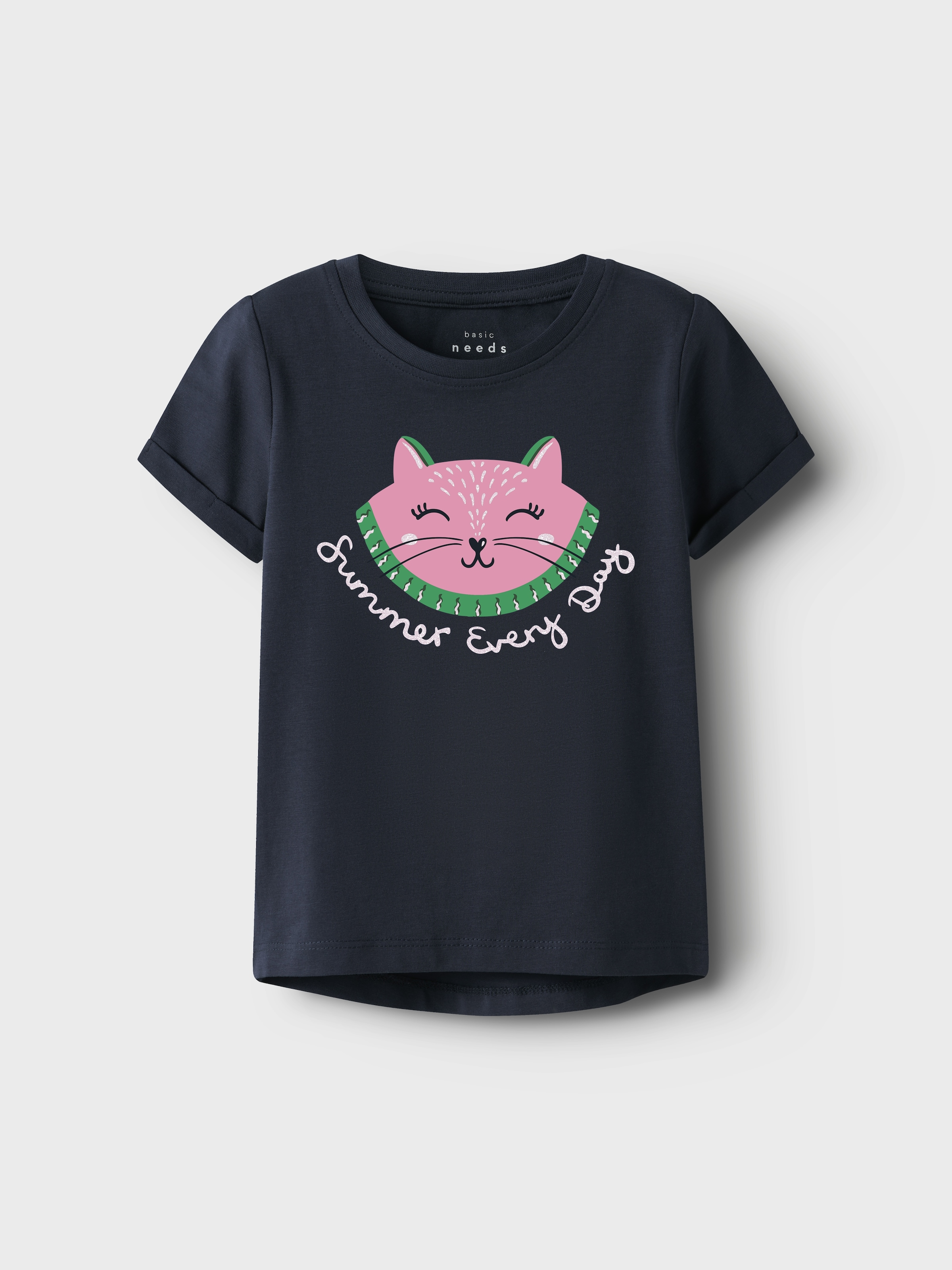 Name It T-Shirt »NMFVIX 2P SS TOP« Packung, 2 Baumwollmischung, normal geschnitten