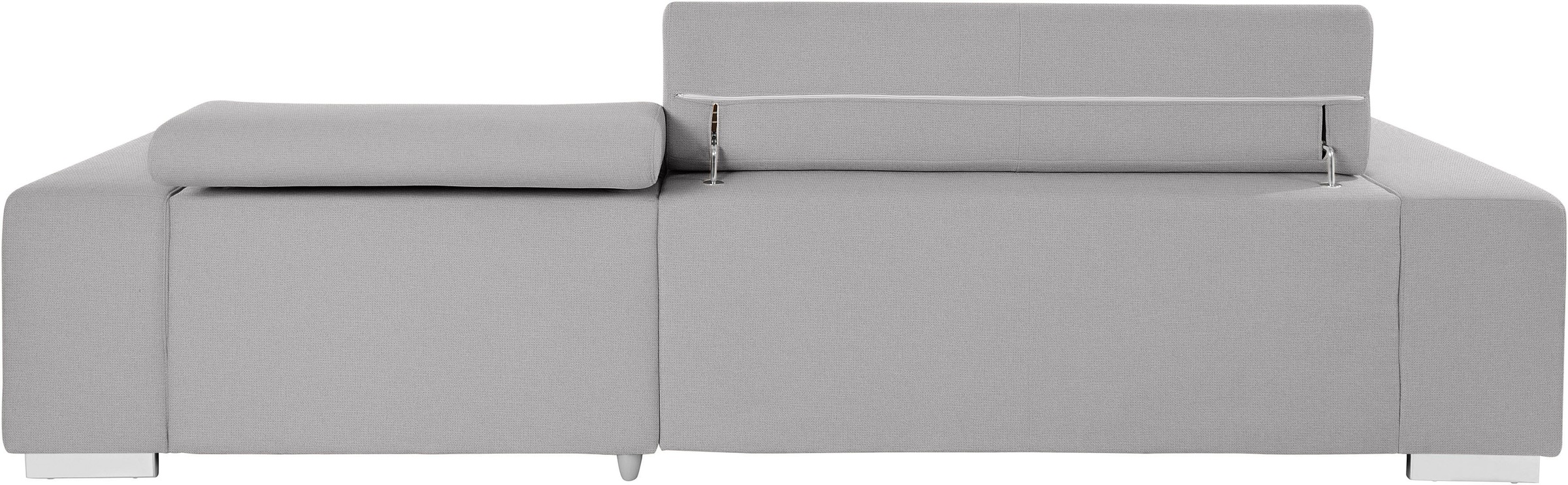 COTTA Ecksofa »Orion L-Form«, mit Kopfteilverstellung & 3 Nierenkissen