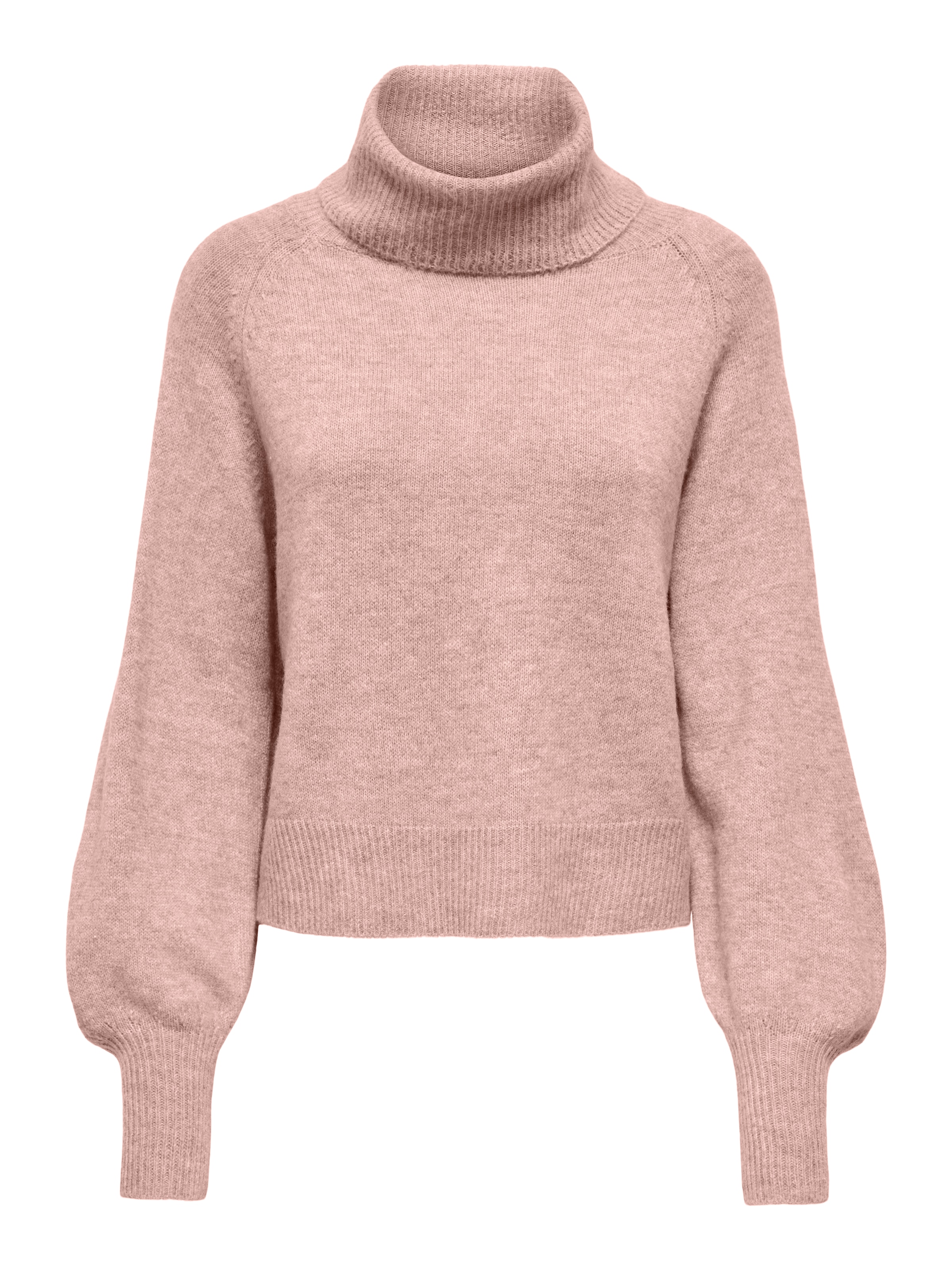 ONLY Rollkragenpullover »ONLOLIVIA LS ROLL NECK CC KNT« Materialmix, regular fit
