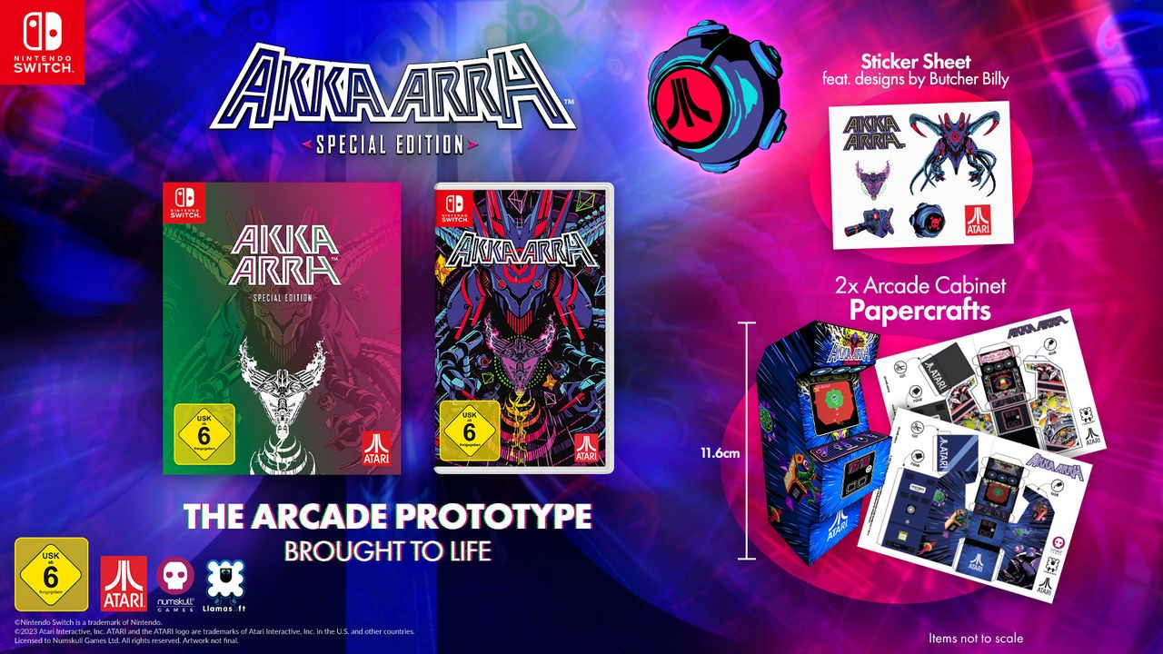 Spielesoftware »Akka Arrh Collectors Edition«, Nintendo Switch