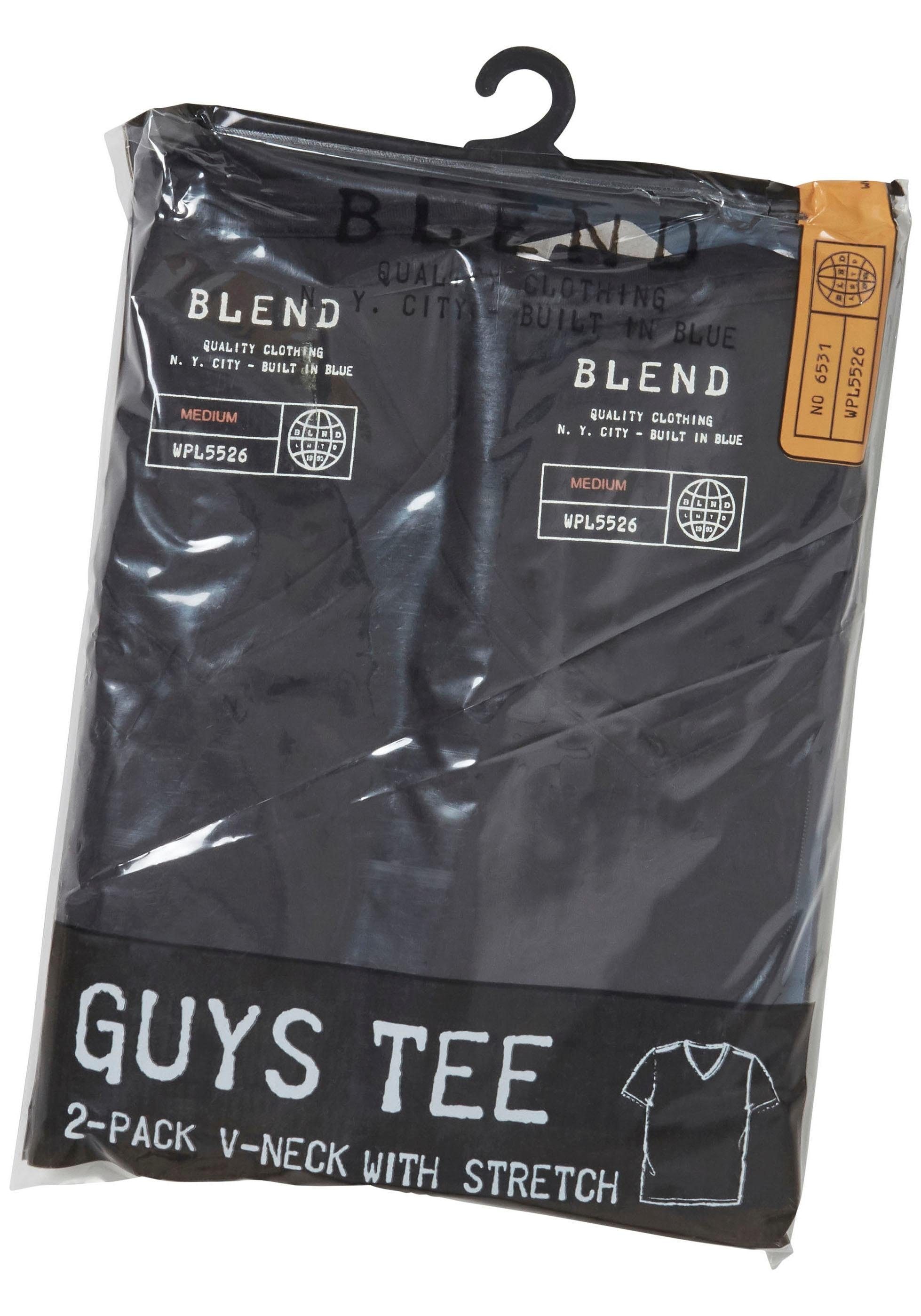 Blend T-Shirt, (Packung, 2 tlg., 2er-Pack)