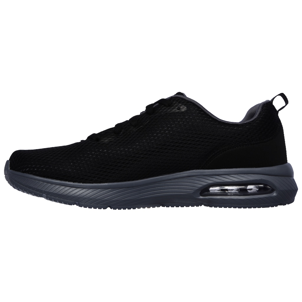 Skechers Sneaker »DYNA-AIR«, mit gepolstertem Schaftrand, Freizeitschuh, Halbschuh, Schnürschuh