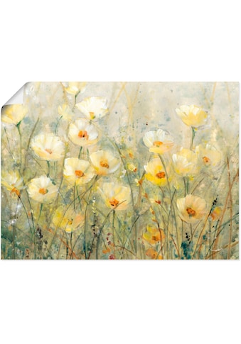 Artland Wandbild »Sommer in voller Blüte I«, Blumenwiese, (1 St.), als Alubild,... kaufen