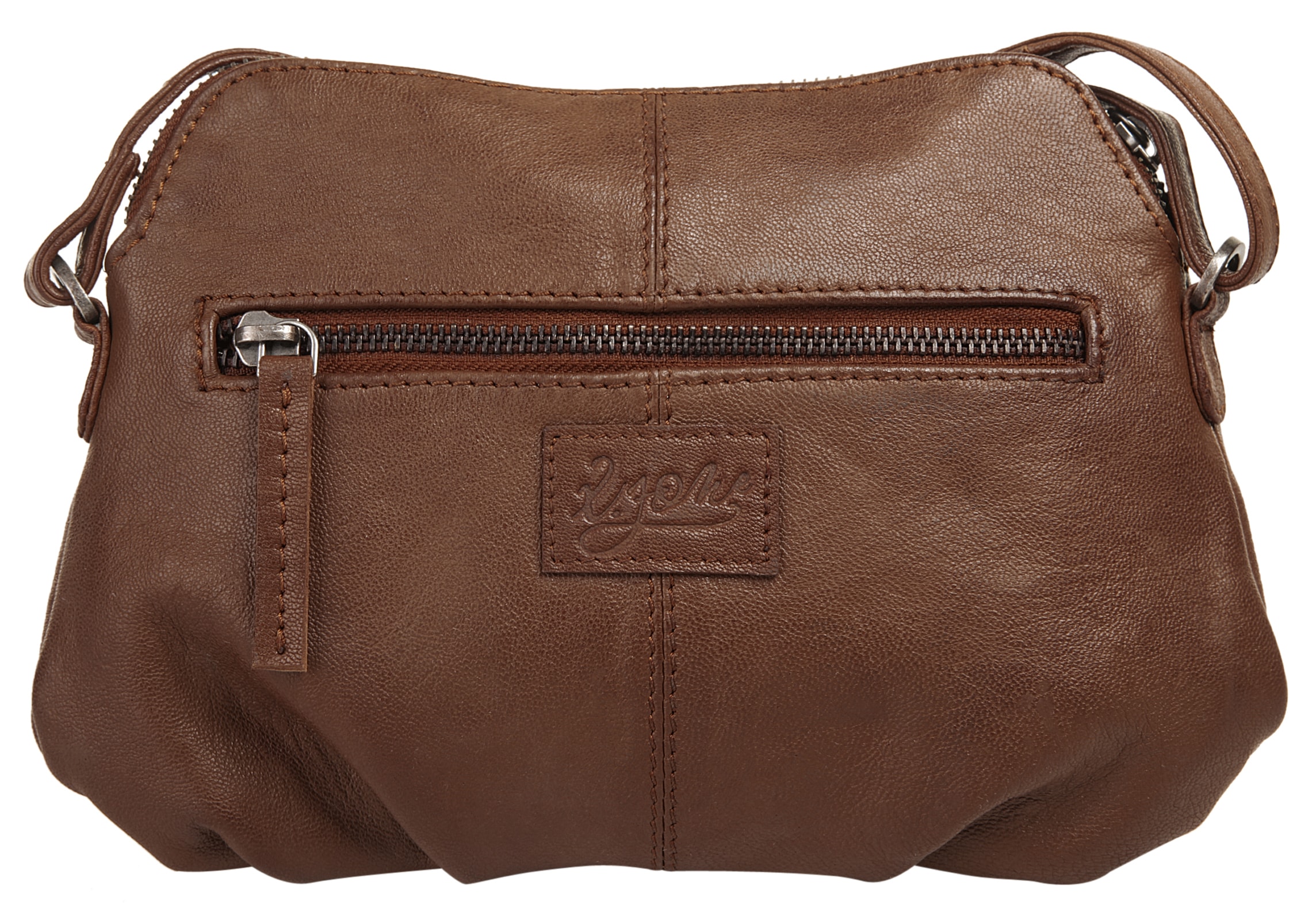 X-Zone Umhängetasche echt Leder