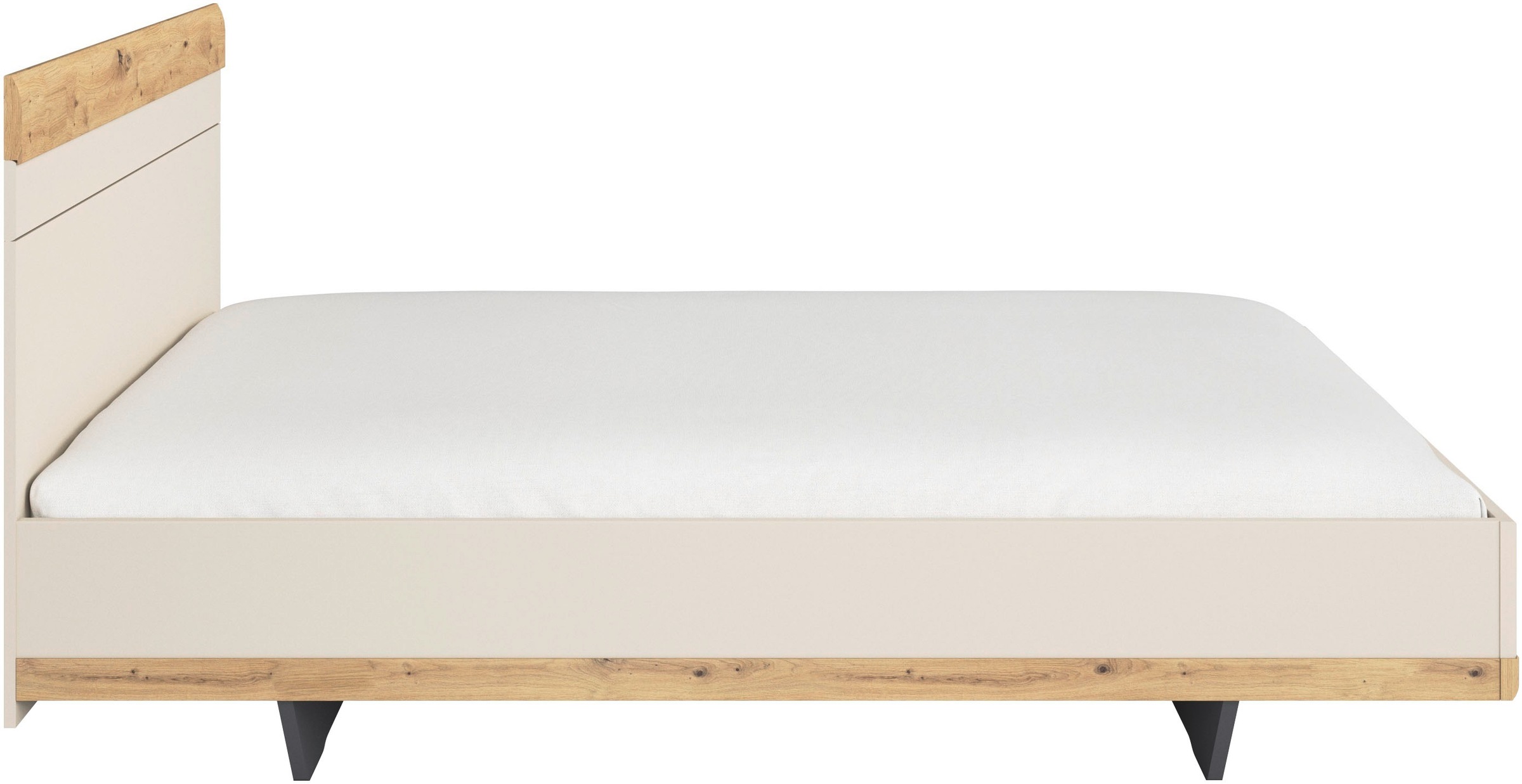 rauch Futonbett »Bett Doppelbett Holzbett SAJO«, mit Farb-Absetzungen in komfortabler Sitzhöhe MADE IN GERMANY