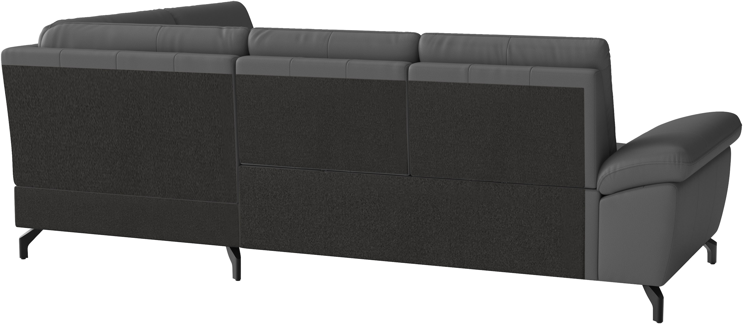 sit&more Ecksofa »Chelsea Leder L-Form, B:249 cm, inkl. Armteil- & Sitztiefenverstellung« optional mit Bettfunktion und Bettkasten