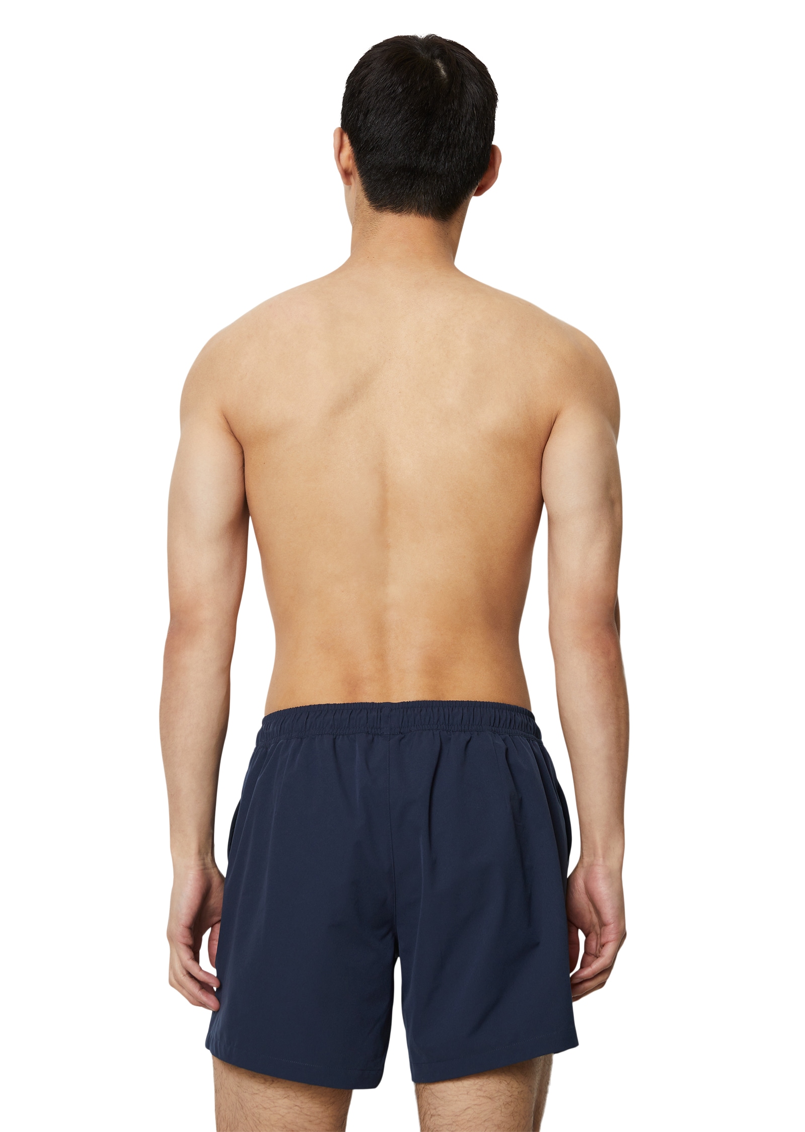 Marc O'Polo Badeshorts »Essentials«, mit dezentem Logoprint
