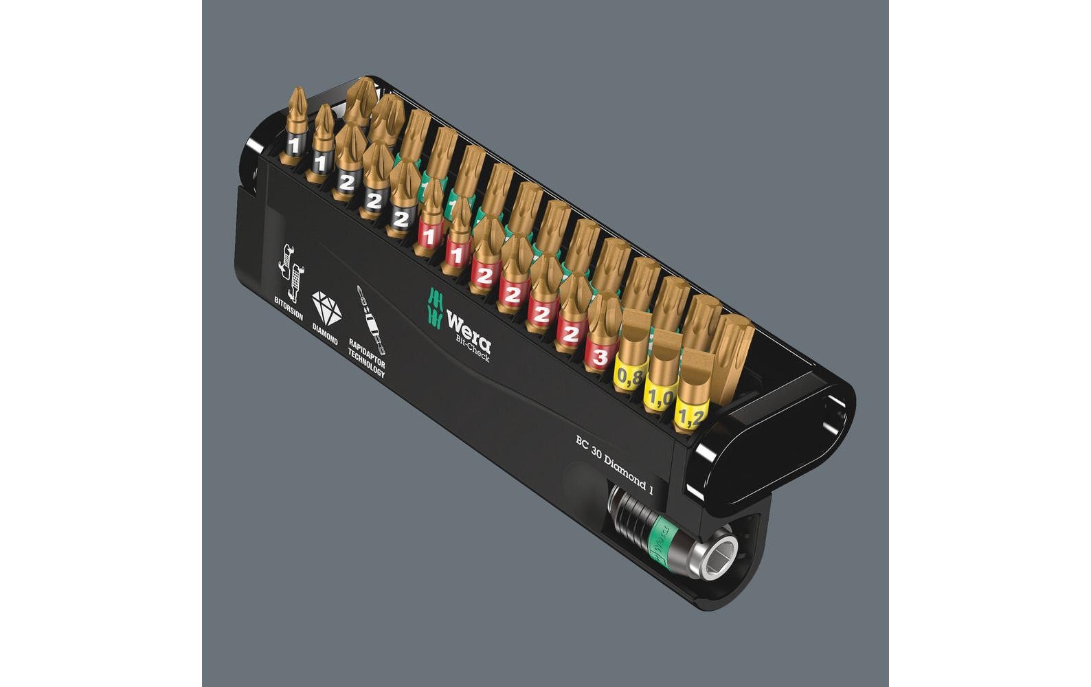 Wera Bit-Set »Wera Bit-Check 30 Diamond 1«