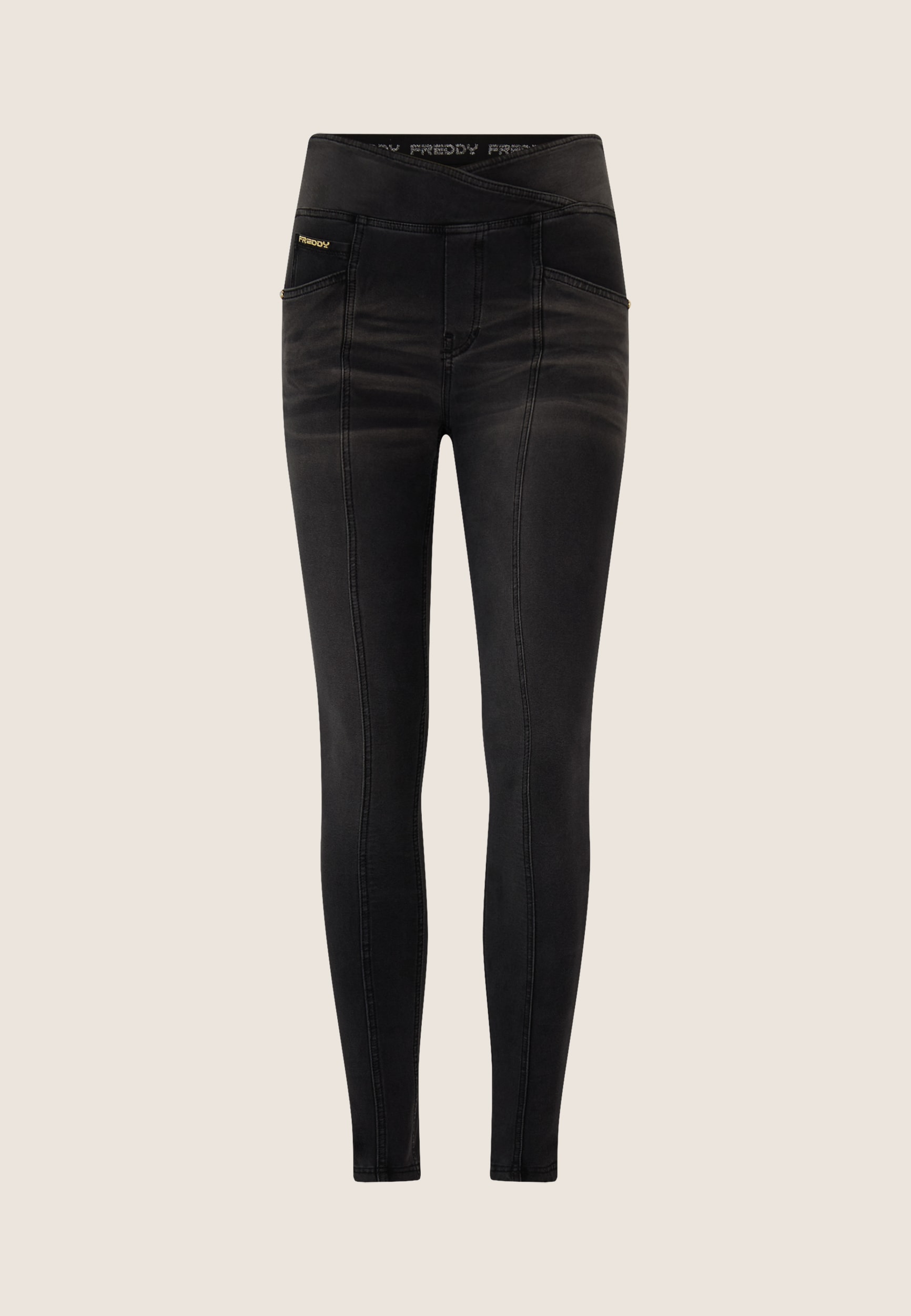 Freddy Skinny-fit-Jeans »NOW YOGA SKINNY«, mit hohem, überkreuztem Taillenbund