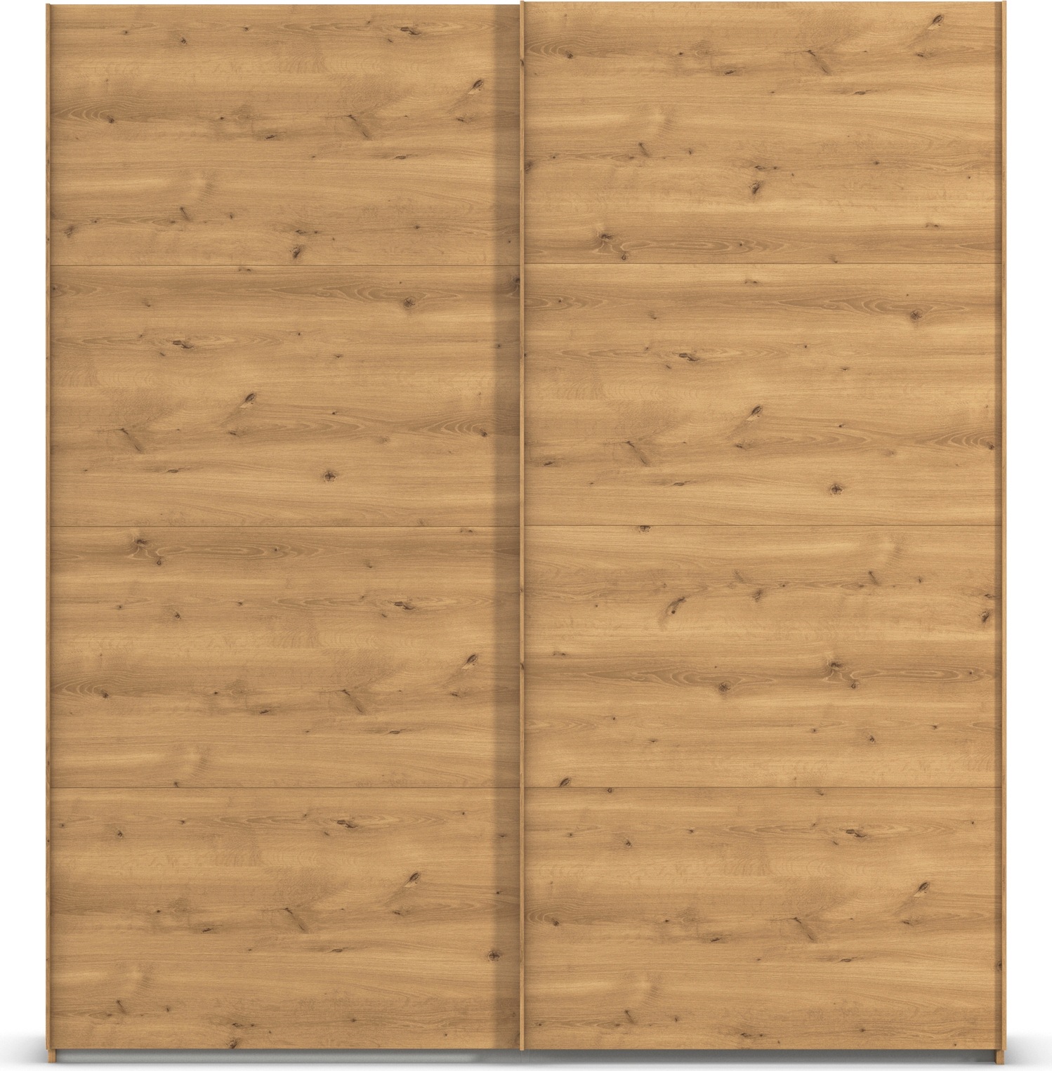 rauch Schwebetürenschrank »Kleiderschrank Schrank Garderobe Schlafzimmerschrank EVELYN«, in elegantem Stil, in 5 Breiten, Griffe in Korpusfarbe MADE IN GERMANY
