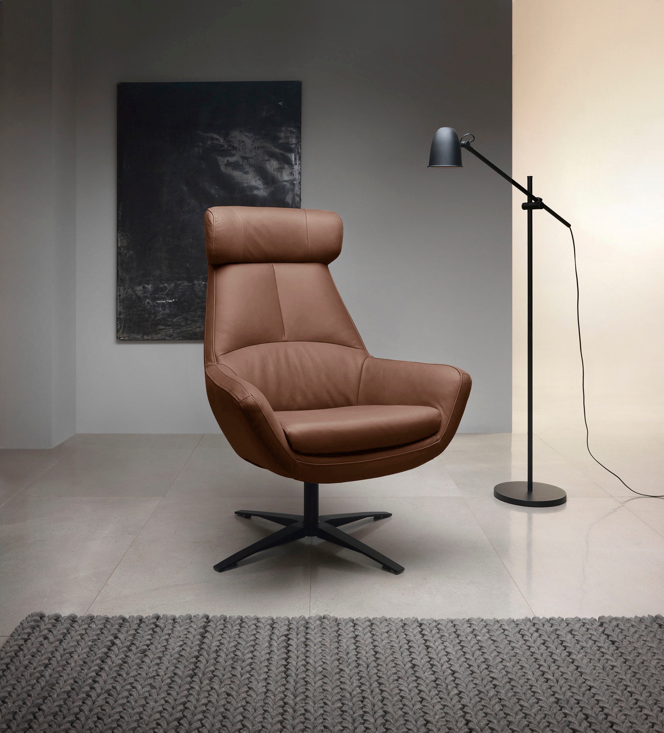 BETYPE Drehsessel »Be Organic High Back, Loungesessel, Hochlehnsessel«, in günstig online kaufen