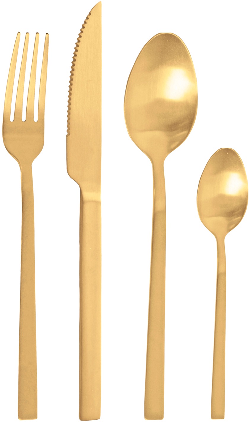 PINTINOX Besteck-Set »DUKE SATIN SUN« in moderner und zeitloser Formgebung günstig online kaufen