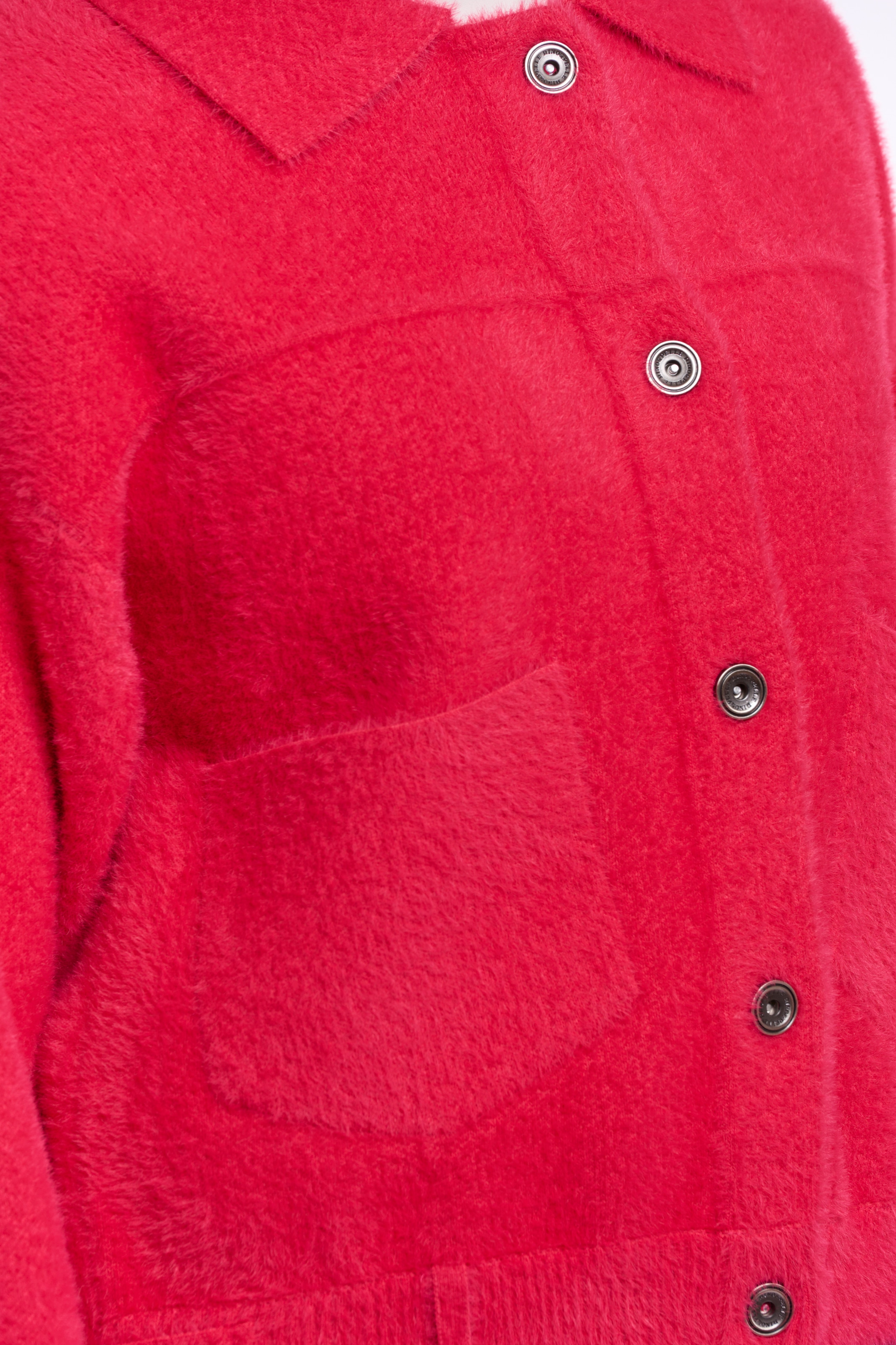 Rino & Pelle Strickjacke »BUBBLY« mit flauschiger Optik
