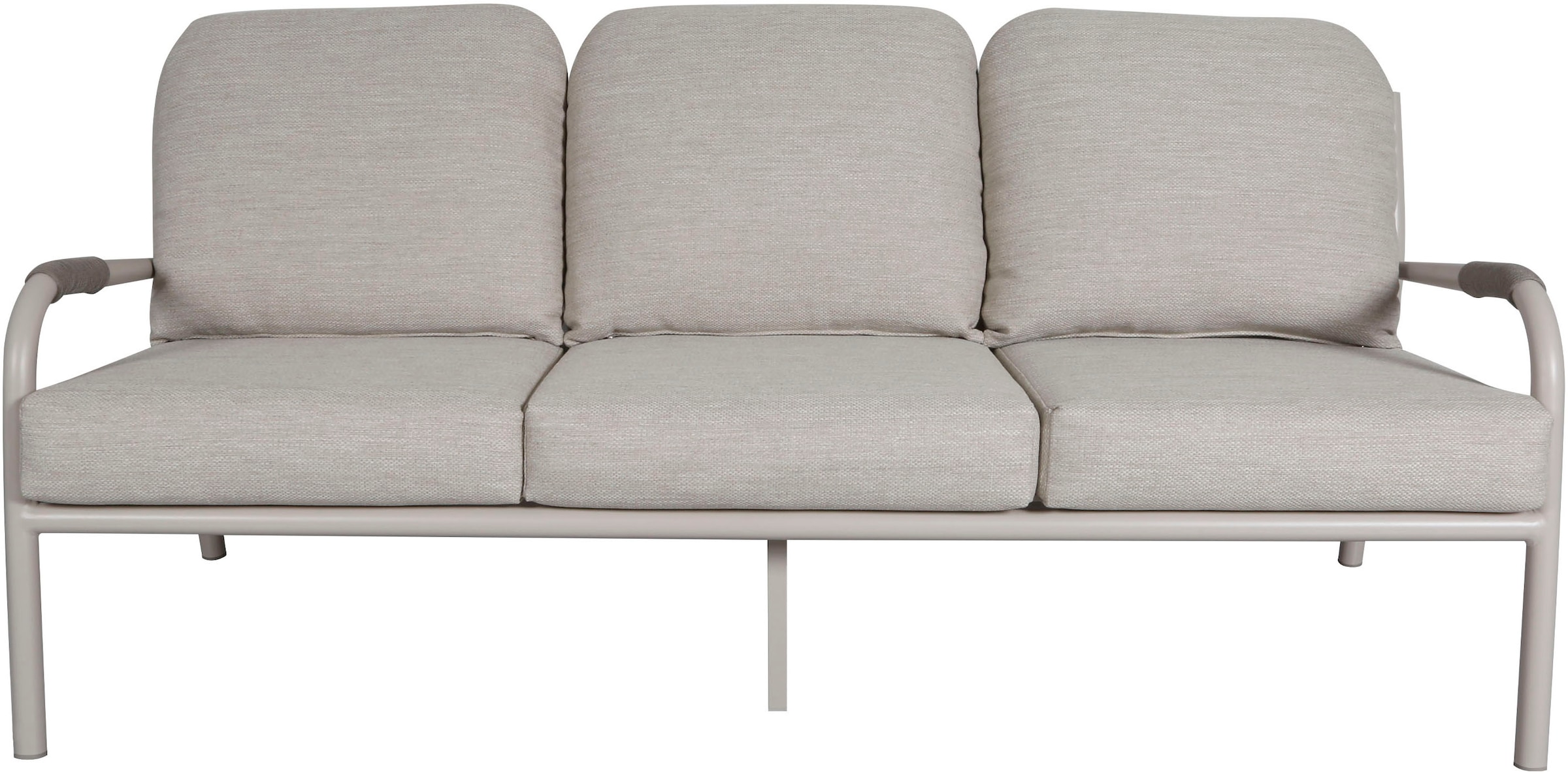 KONIFERA Gartenlounge-Set »Fernando« Set, 1x 3er Bank, 2x Sessel, 4x Sitzauflagen, 5x Rückenauflagen, 1x Tisch, 14 tlg. tlg.