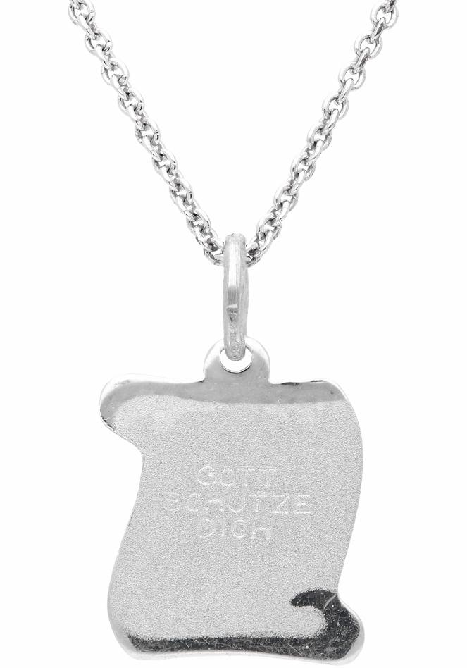 Firetti Kette mit Anhänger »Schmuck Geschenk Silber 925 Halsschmuck Halskette Ankerkette Engel«