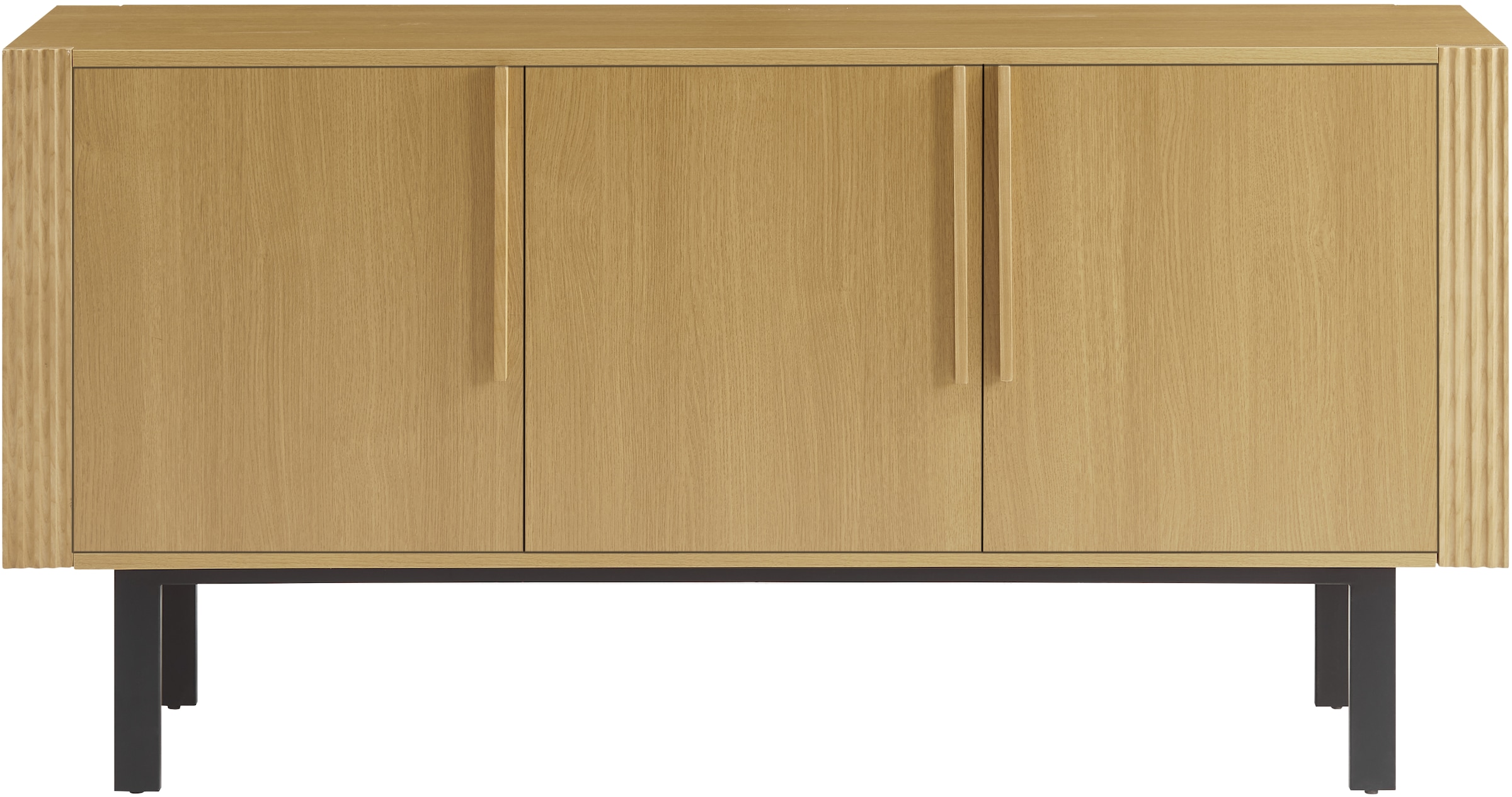 OTTO home Sideboard »Stiven« Eukalyptus und Esche, kombiniert mit Melamin, MDF und ABS-Kunststoff