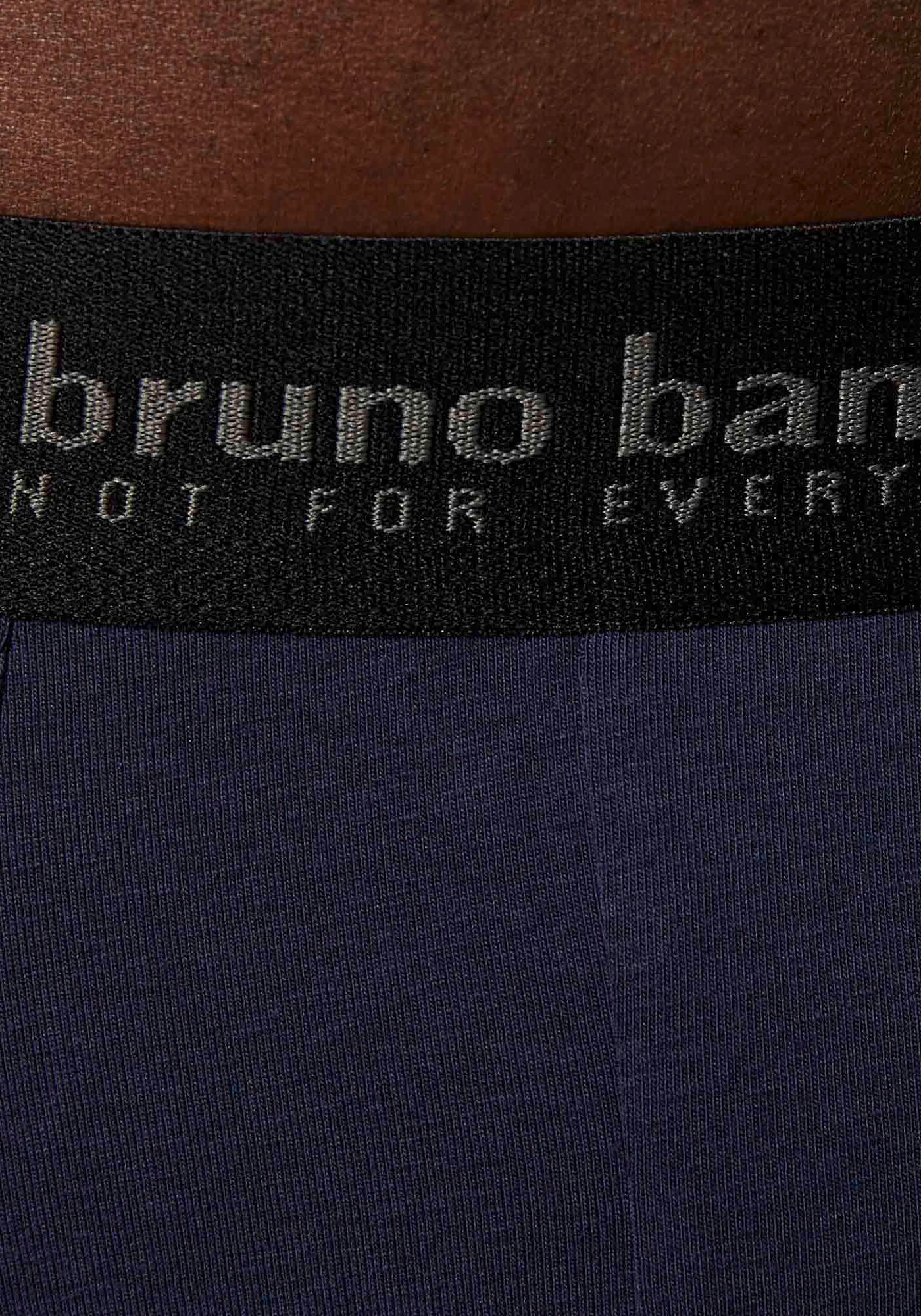 Bruno Banani Boxershorts »Short 3Pack Energy Cotton«, (3er Pack), mit Schriftzug am Bund