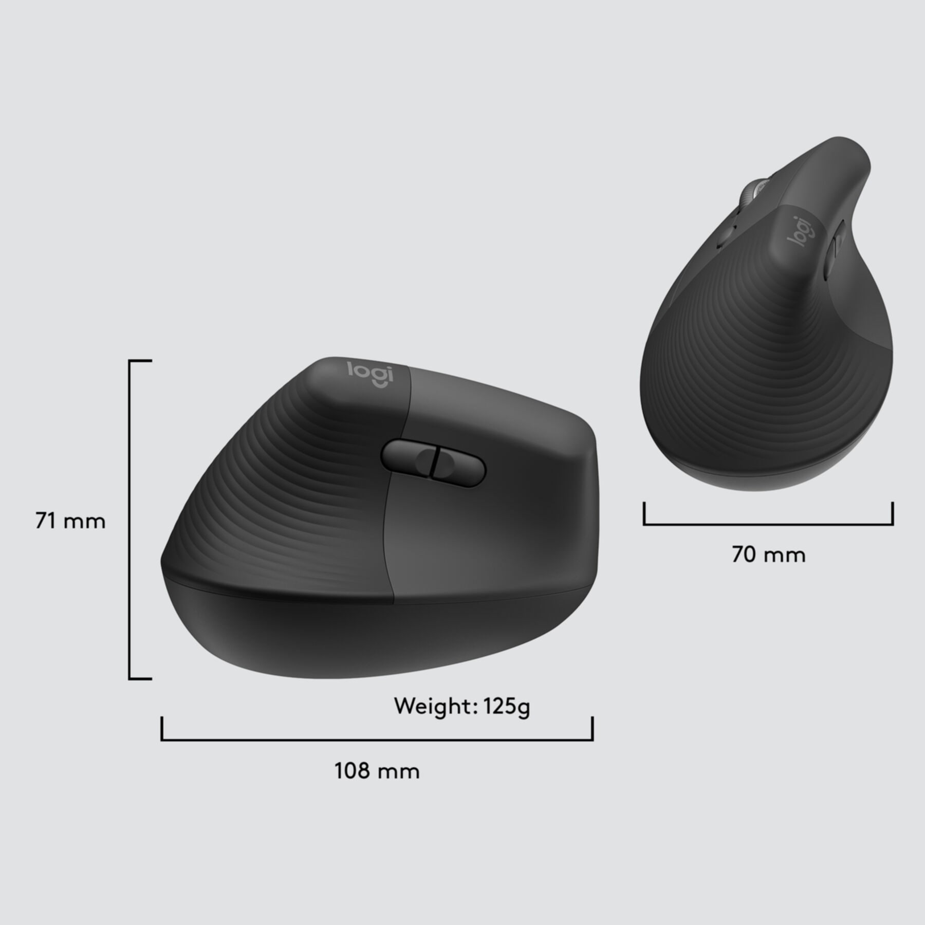 Logitech Maus »Lift for Business«