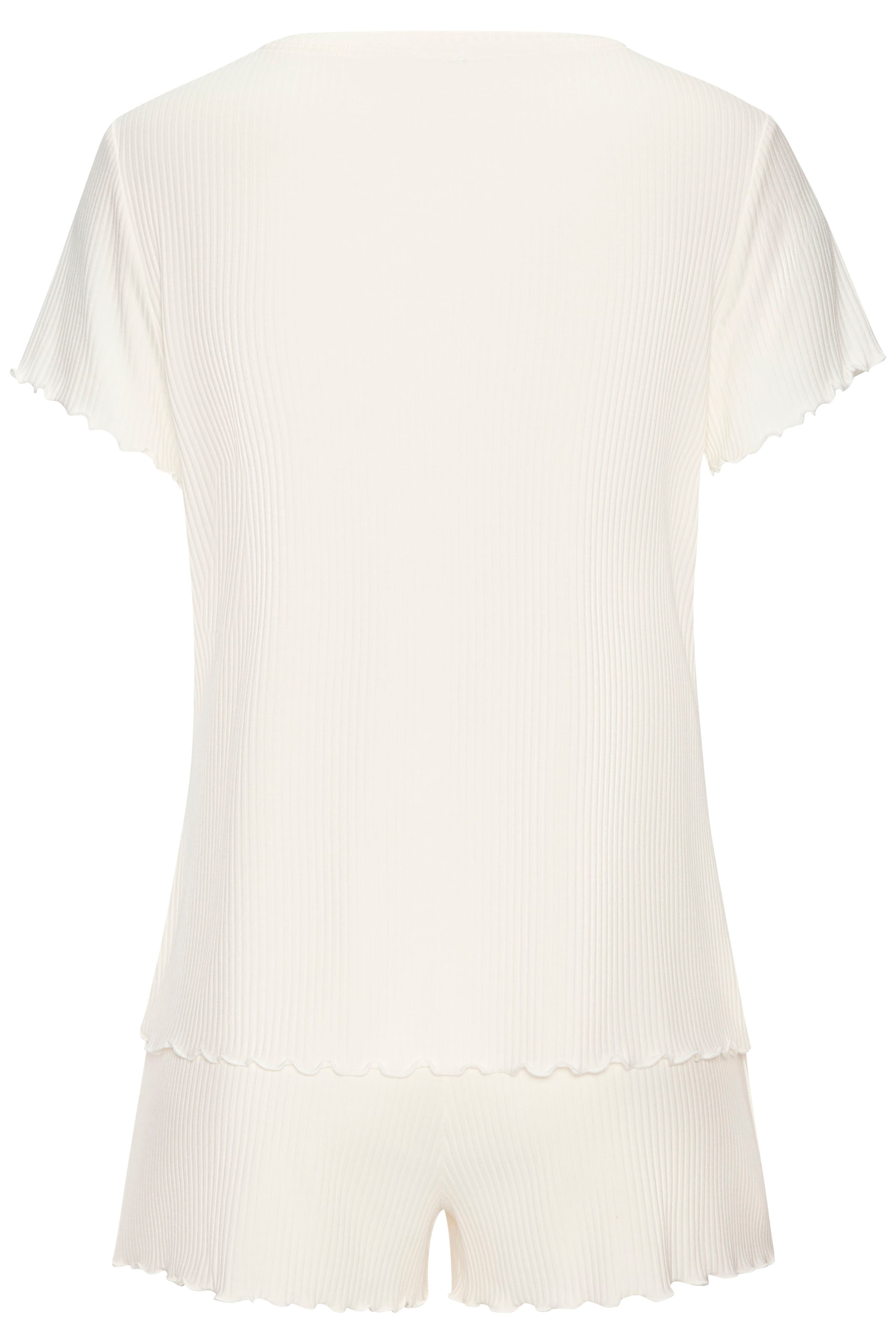 Vivance Dreams Shorty, (2 tlg.), mit süßem Babylock-Saum