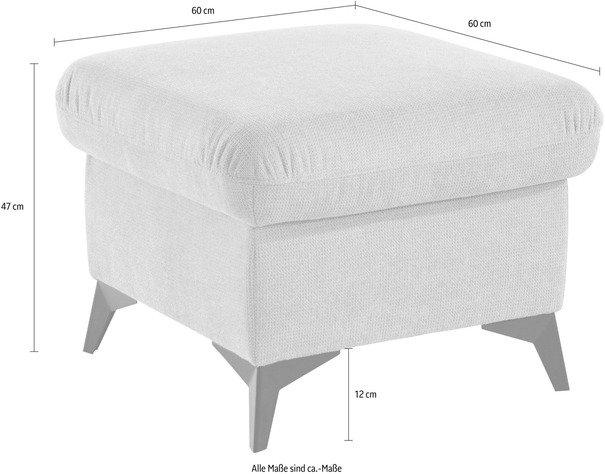 PLACES OF STYLE Stauraumhocker »Lolland« passend zur Serie "Lolland", auch mit abwischbarem Bezug