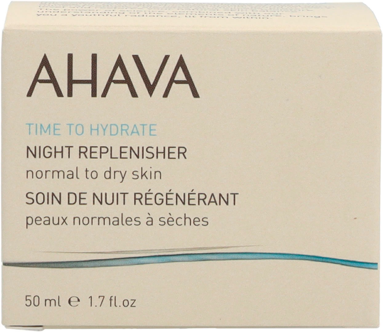 AHAVA Nachtcreme To Dry« »Time Replenisher Hydrate Normal Night