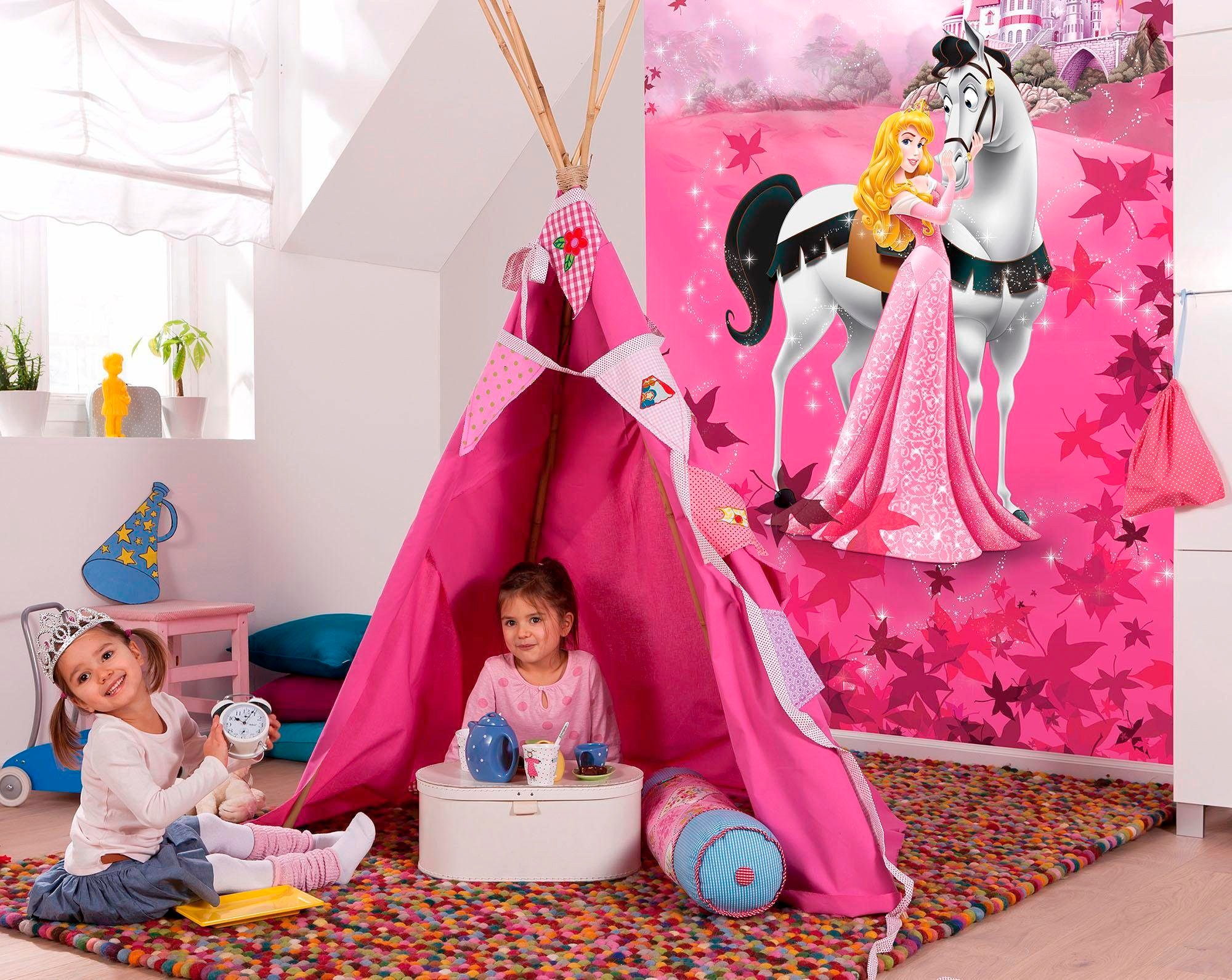 Komar Fototapete »Sleeping Beauty - Größe 184 x 254 cm«, bedruckt, Kinderzimmer