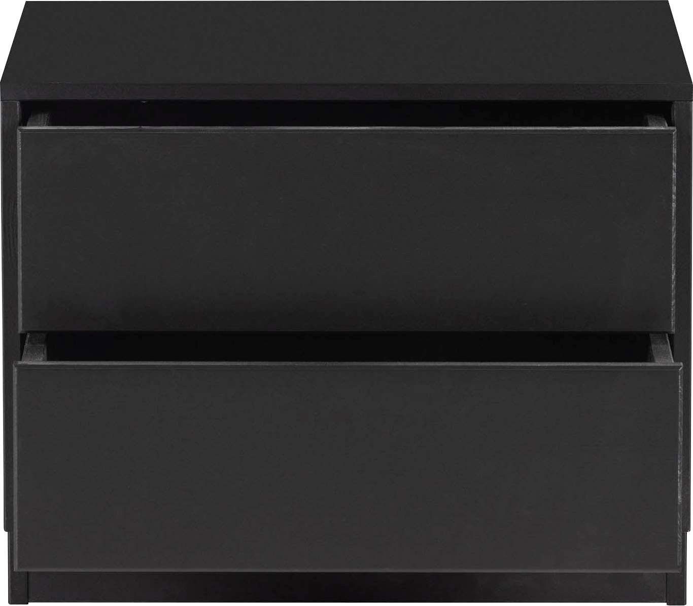 WOOOD Lowboard »Finca, TV-Kommode, Breite 50 cm oder 100 cm«, mit 2 Schubkästen inkl. modernem Push-to-Open-Funktion