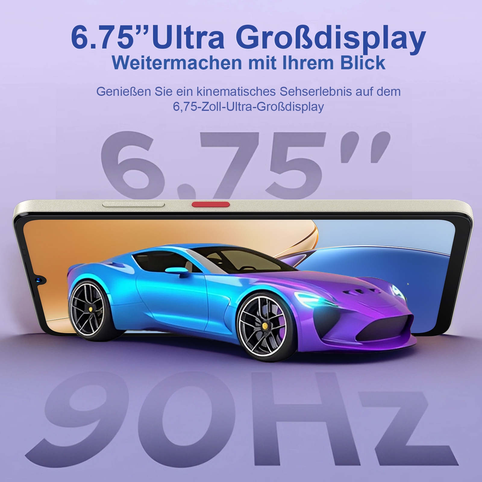 ZTE Smartphone »Blade A56« Floating Gold