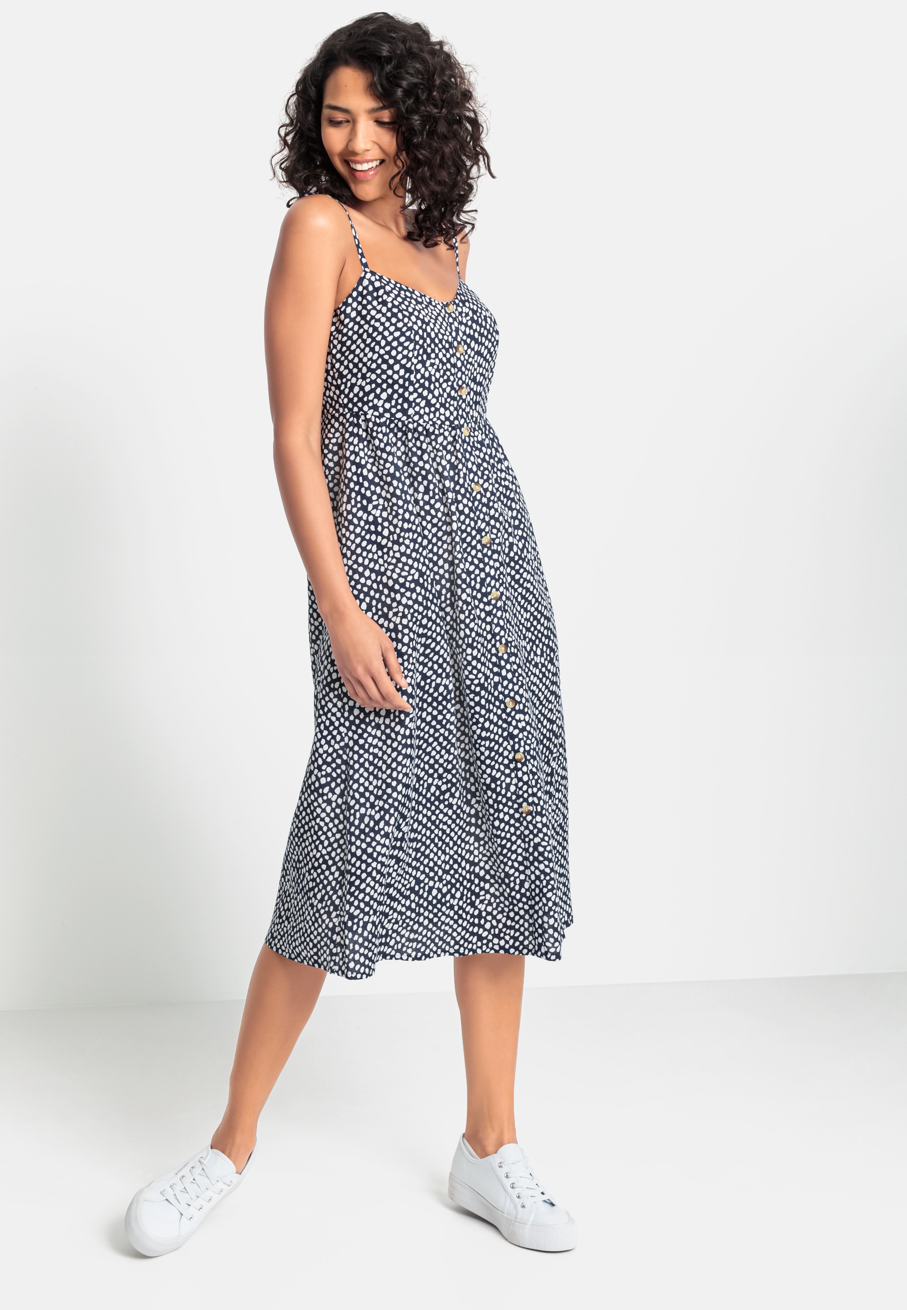 Sommerkleid, LASCANA aus kaufen Leinenmix online