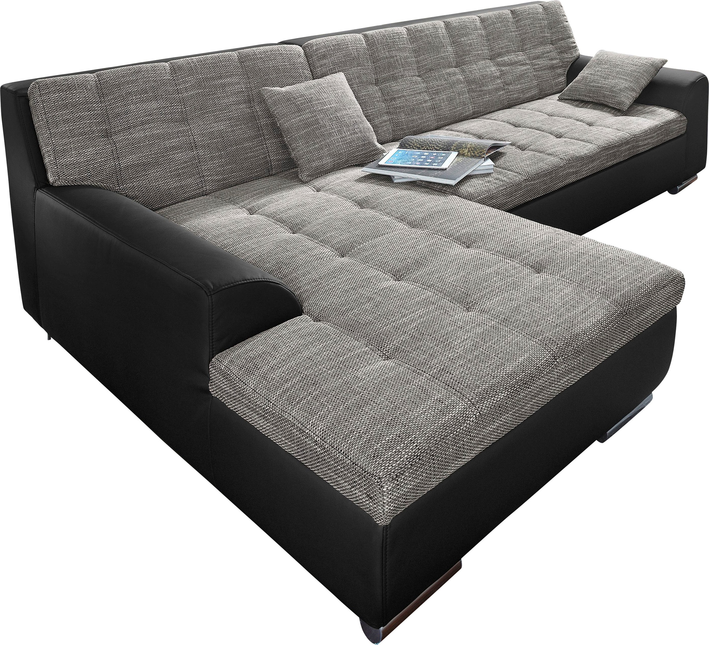DOMO collection Ecksofa »Treviso viele Bezüge, auch in Cord, L-Form, B/T/H: günstig online kaufen