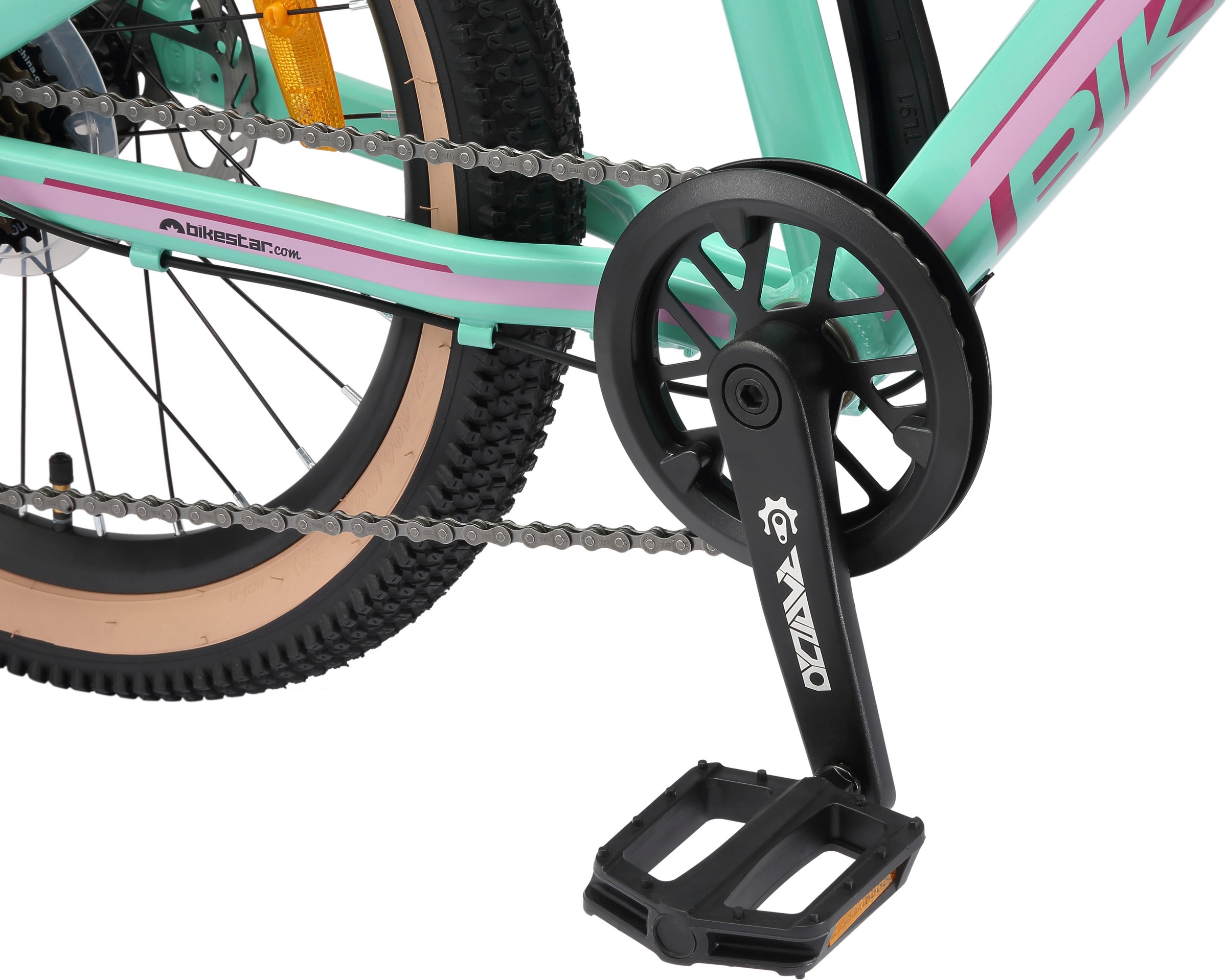 Bikestar Jugendfahrrad 7 Gang Shimano RD-TY21 Schaltwerk Kettenschaltung