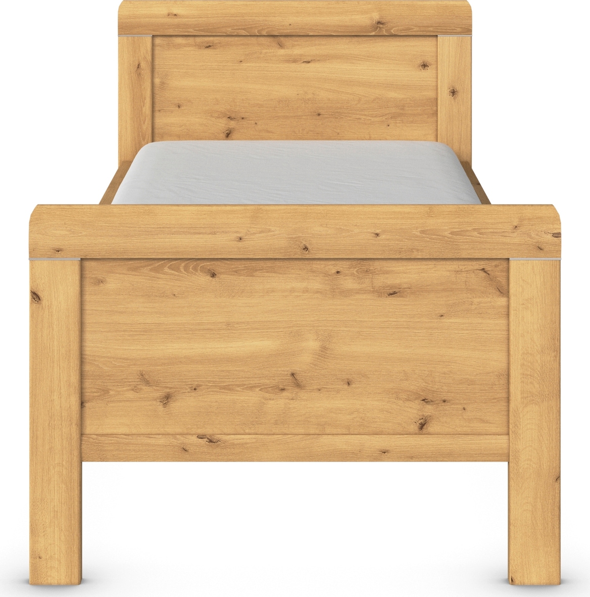 rauch Bett »Bett Einzelbett Stollenbett EVELYN«, in Komforthöhe aus Holzwerkstoff in elegantem Stil MADE IN GERMANY