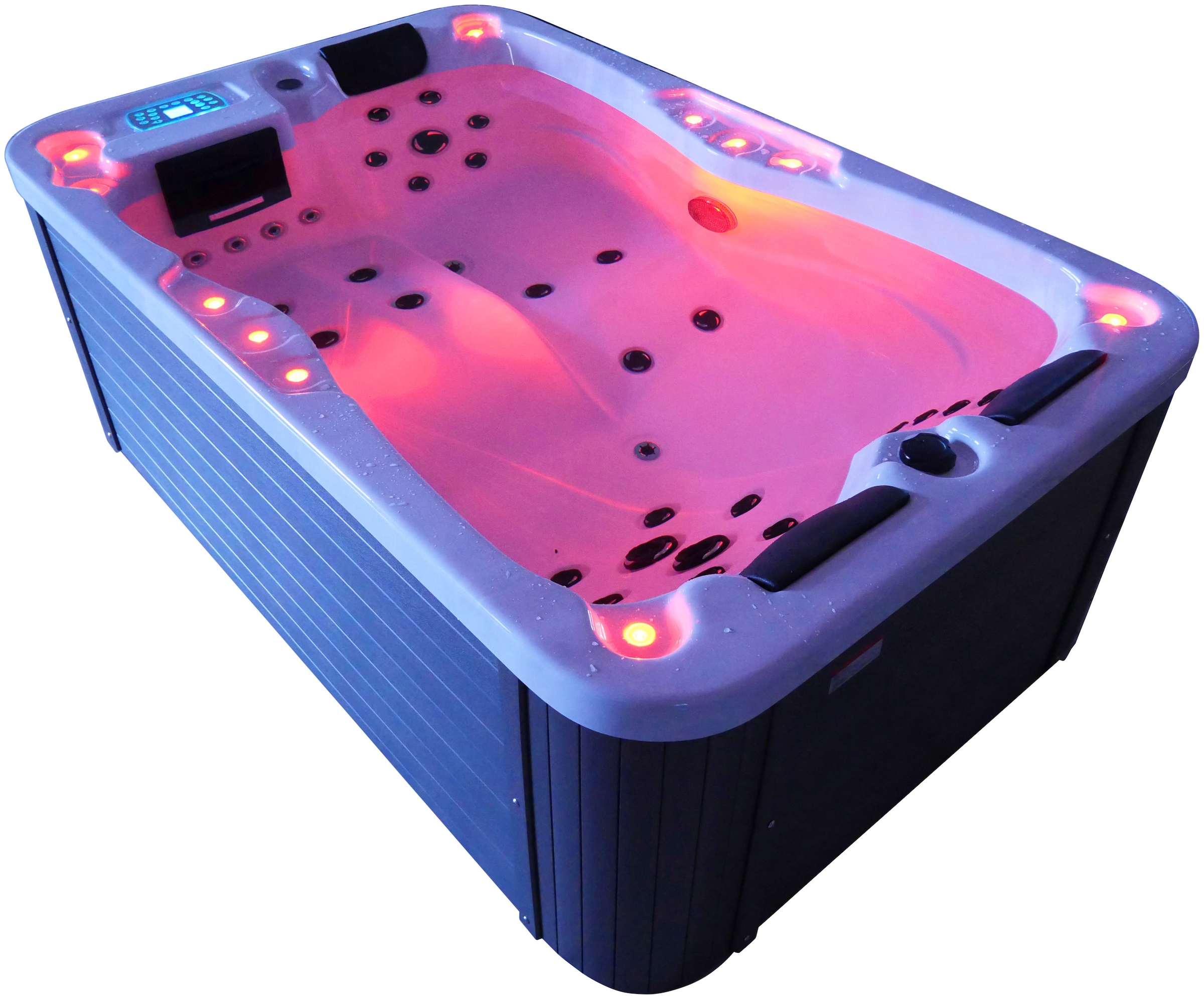 Sanotechnik Whirlpool »MODENA«, (Set), 205x130x70 cm, inkl. Abdeckung
