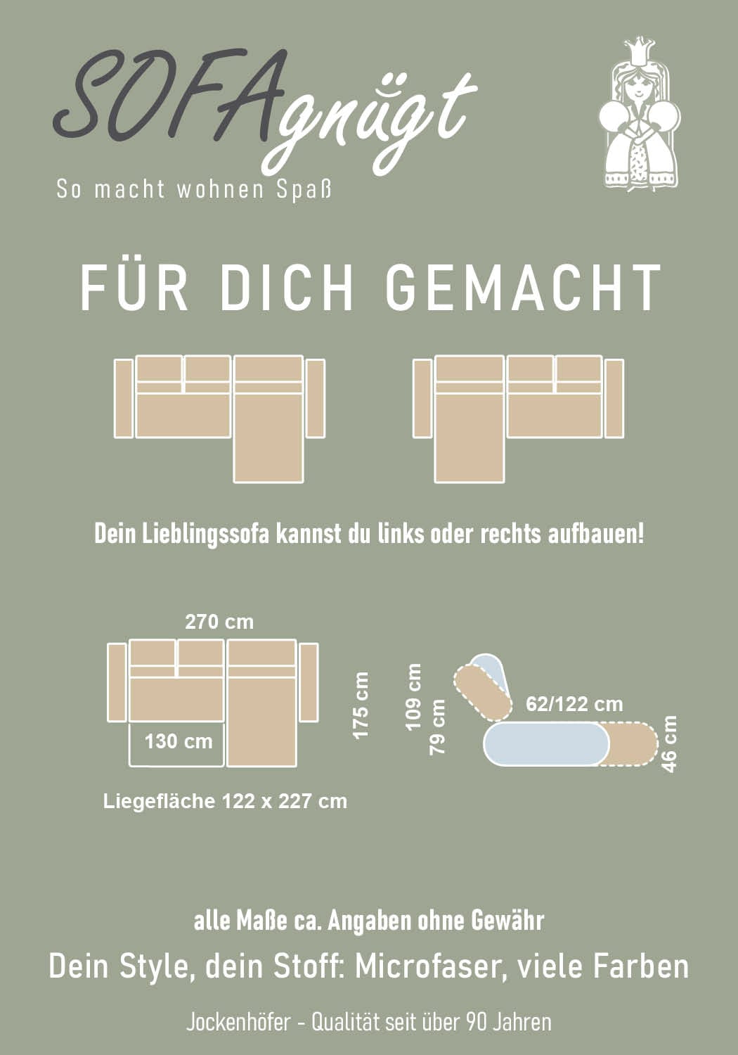 Jockenhöfer Gruppe Ecksofa »Move L-Form, B: 270 cm, mit 60 cm elektr. Sitztiefenverstellung« 140kg Belastbarkeit je Sitz, Kopfteilverstellung & USB-Anschluss
