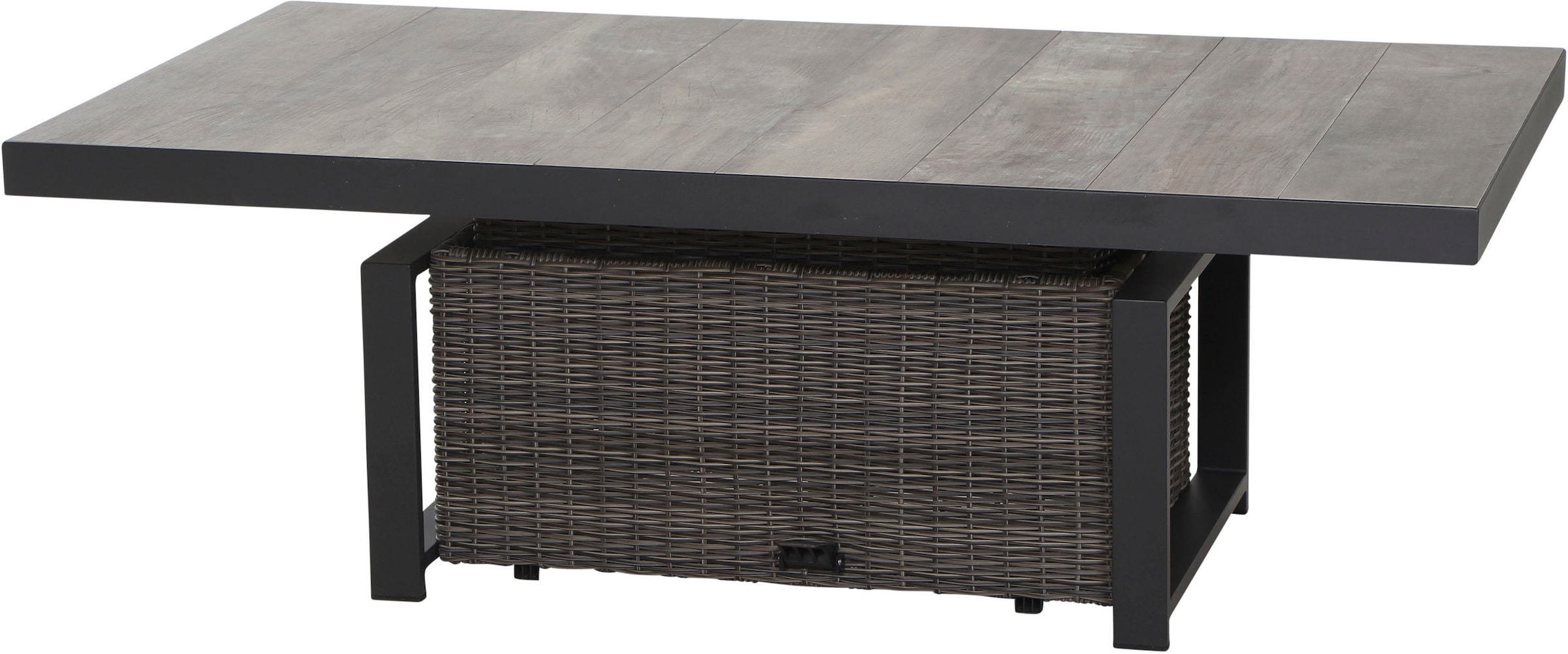 Siena Garden Gartenlounge-Set »Corido«, (Set, 9 tlg.), bestehend aus 2 Sesseln, 1 Sofa, 1 Tisch und 5 Auflagen