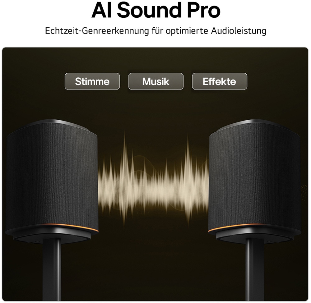 LG Soundbar »Sound Suite H7« 5.1.3 (Bluetooth | WLAN (WiFi) App-Steuerung | Equalizer | Lautstärkeanpassung | Nacht Modus | Pairing 500 W) mit Dolby Atmos FlexConnect-Technologie