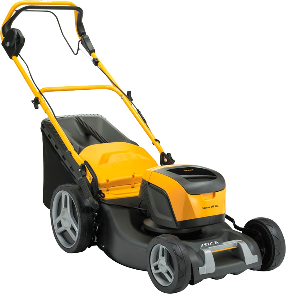 STIGA GARDEN Akkurasenmäher »Collector 548 S AE«, (Set), inkl. 2x 4 Ah Akku und Ladegerät