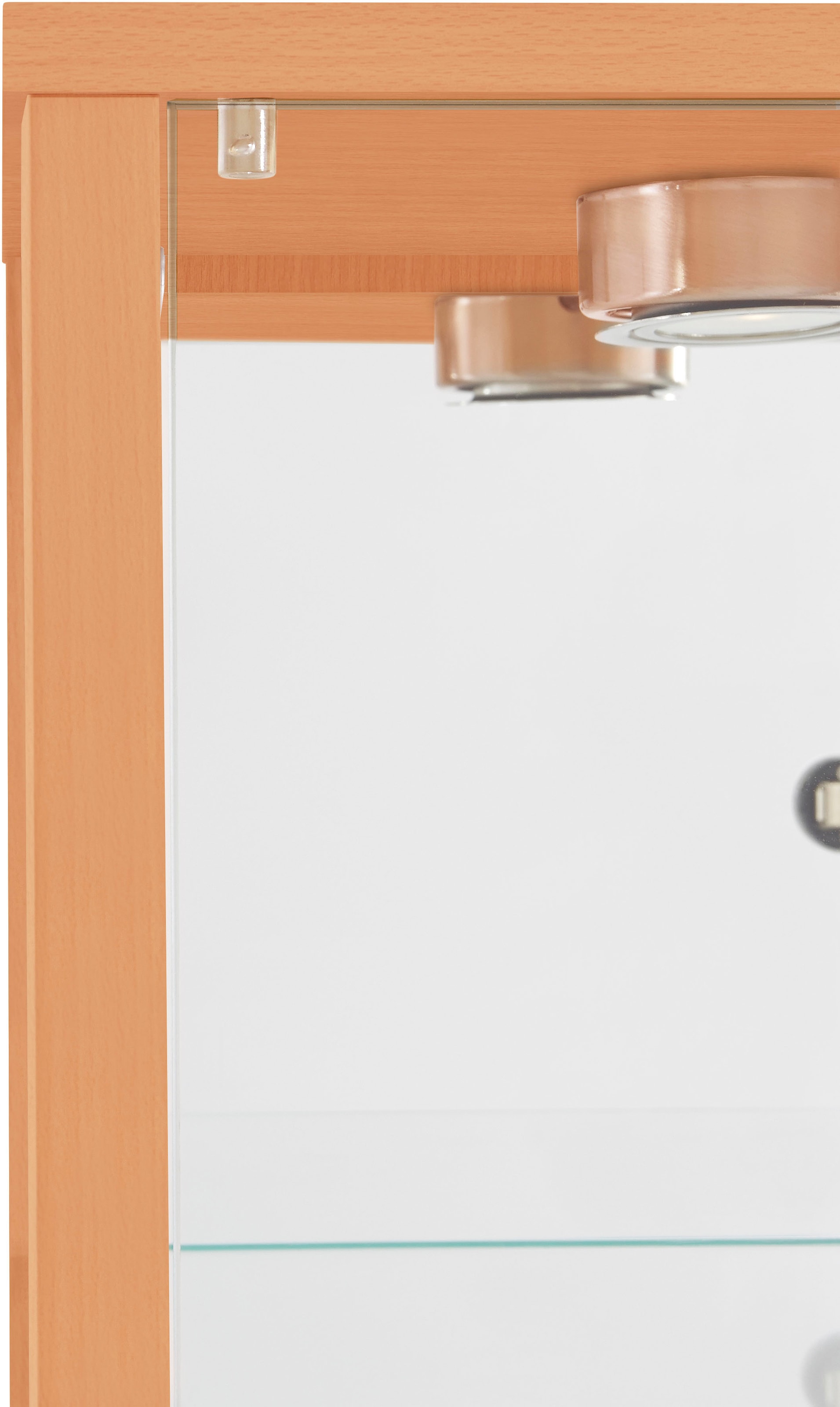 fif möbel Vitrine »OPTIMA«, Standvitrine/Glasvitrine 1x Glastür,perfekt für Sammler,Sammlervitrine