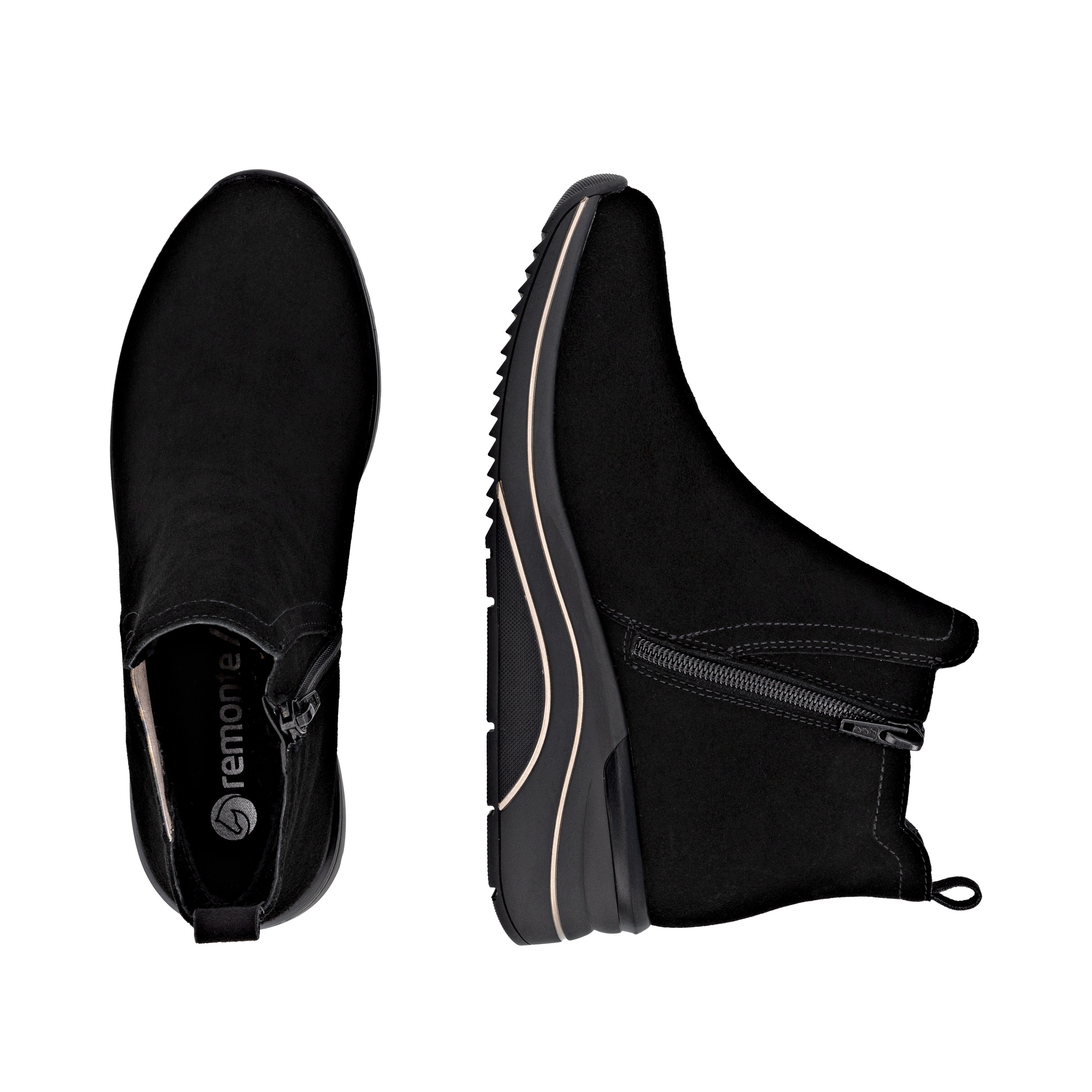 Remonte Keilsneaker, Boots, Chelseaboots, Stiefelette mit Softfußbett